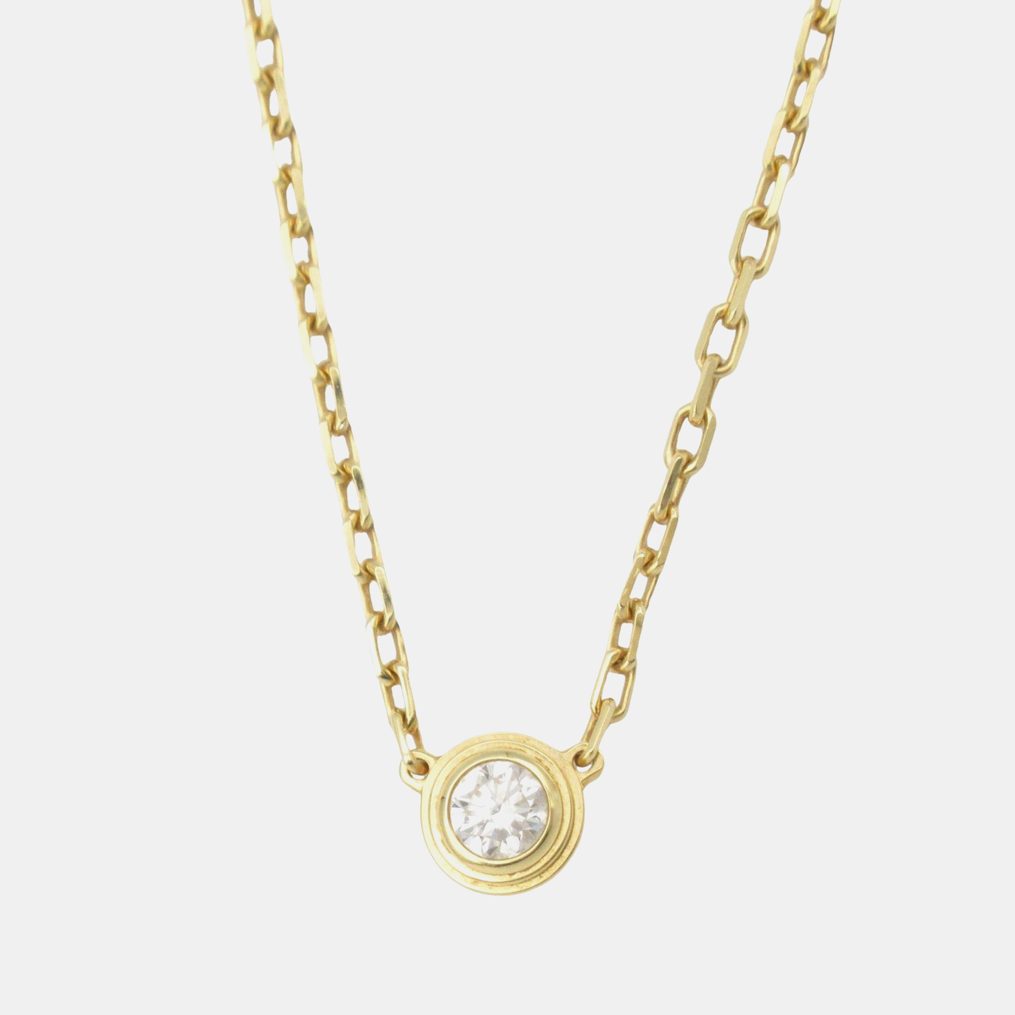 

Cartier D'amour 18K Yellow Gold Diamond Necklace