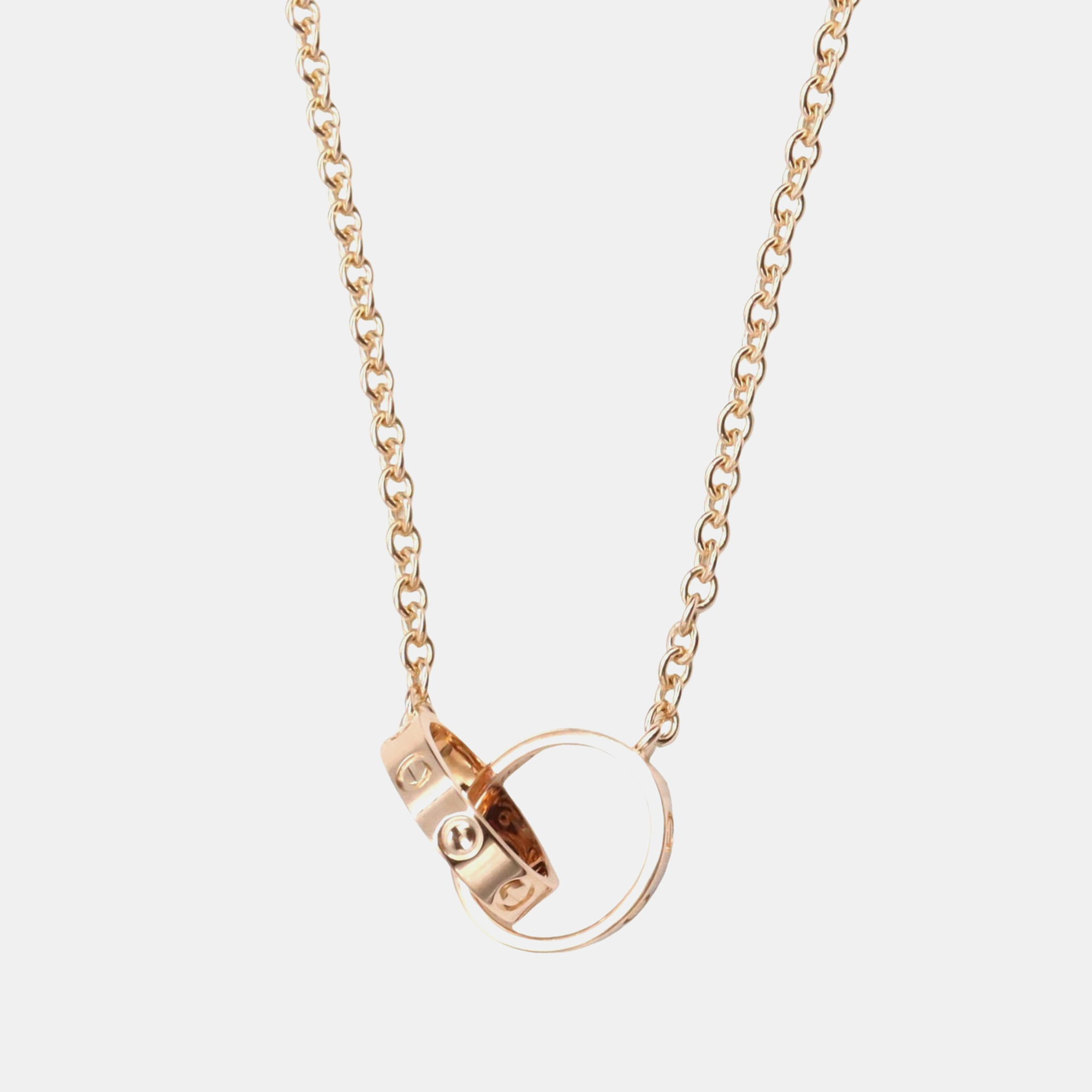 

Cartier Love 18K Rose Gold Pendant Necklace