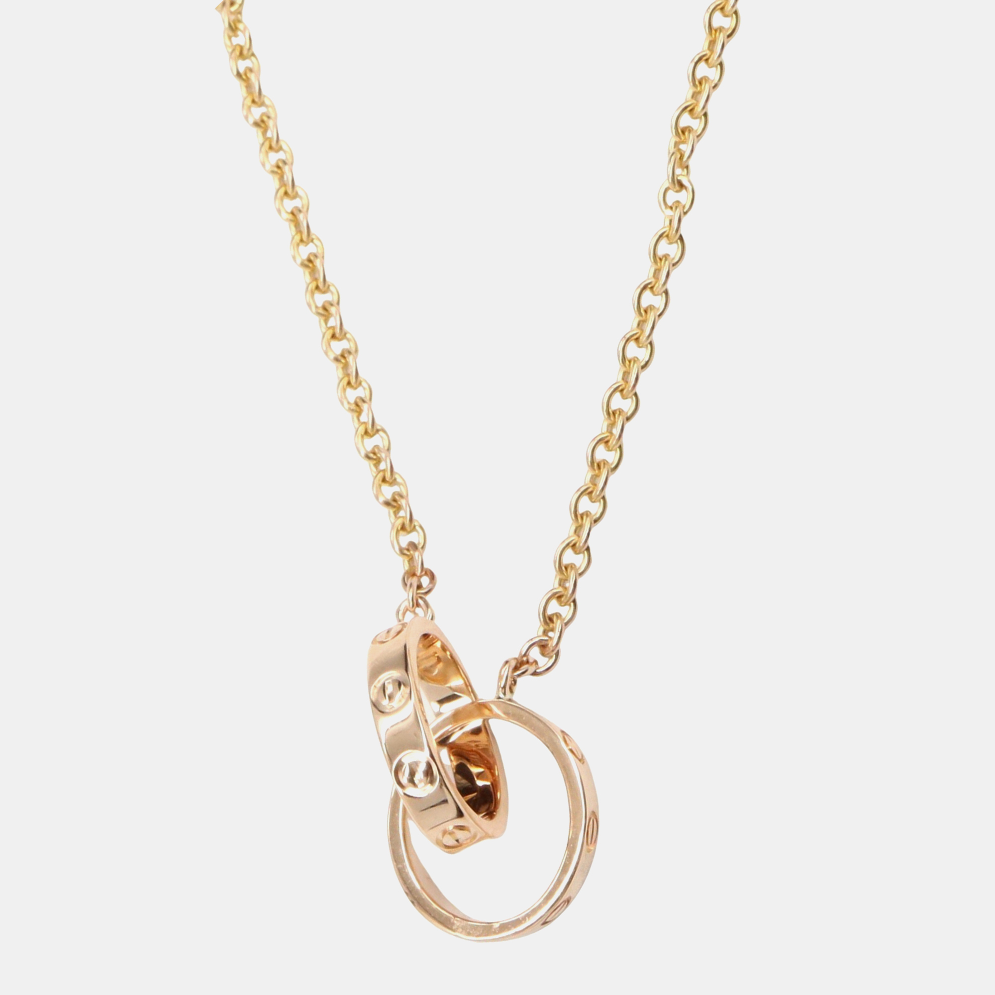 

Cartier Love 18K Rose Gold Pendant Necklace