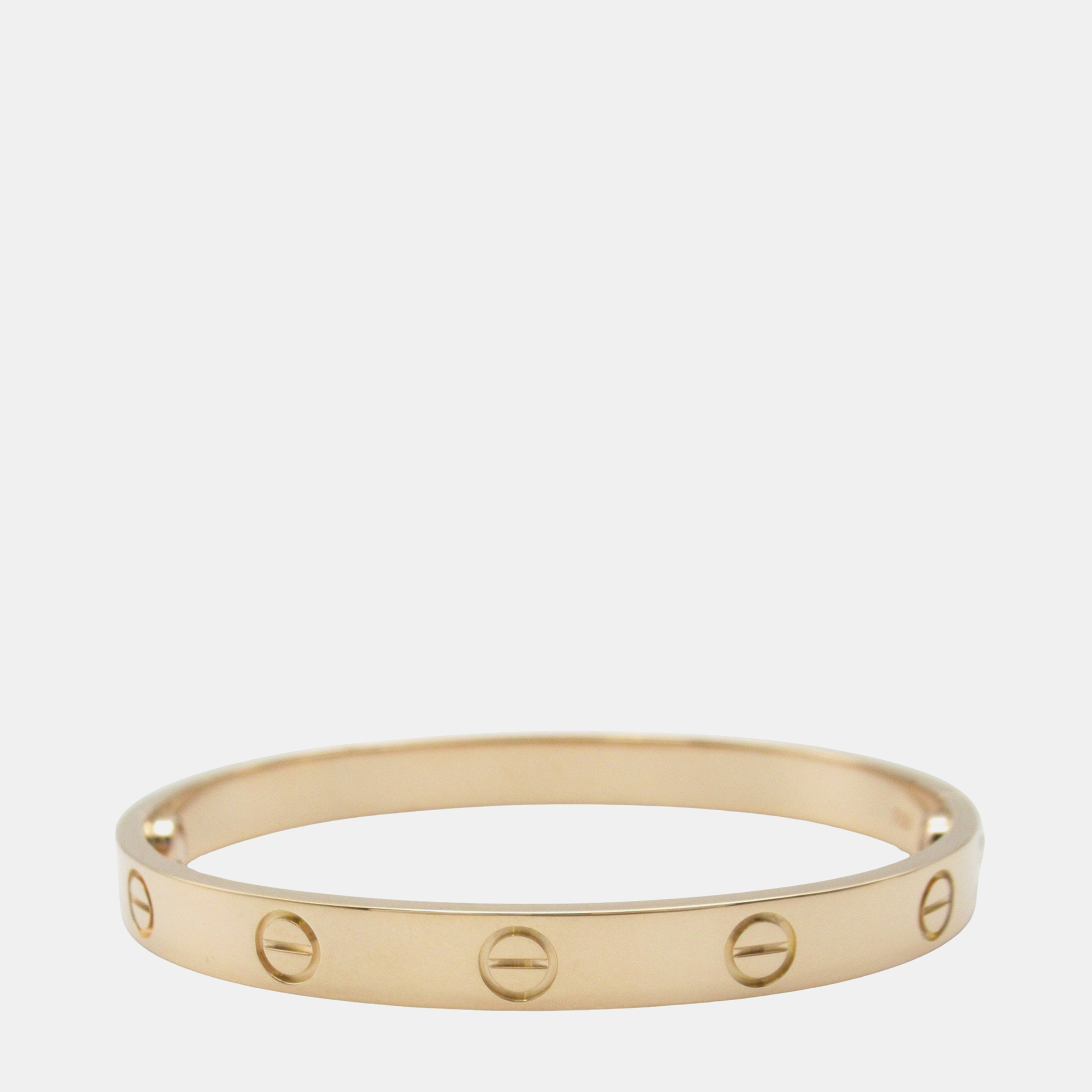 

Cartier Love 18K Rose Gold Bracelet