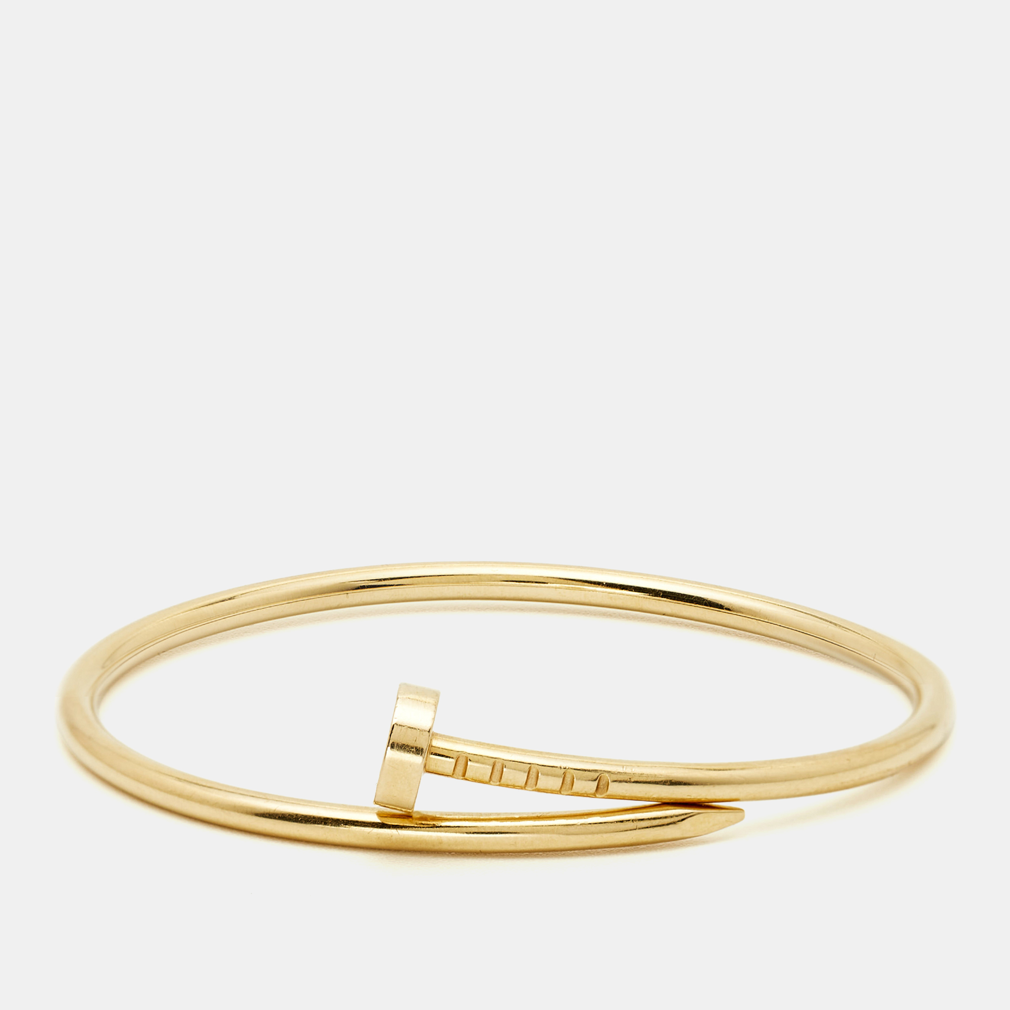 

Cartier Juste Un Clou 18k Yellow Gold Small Model Bracelet 15