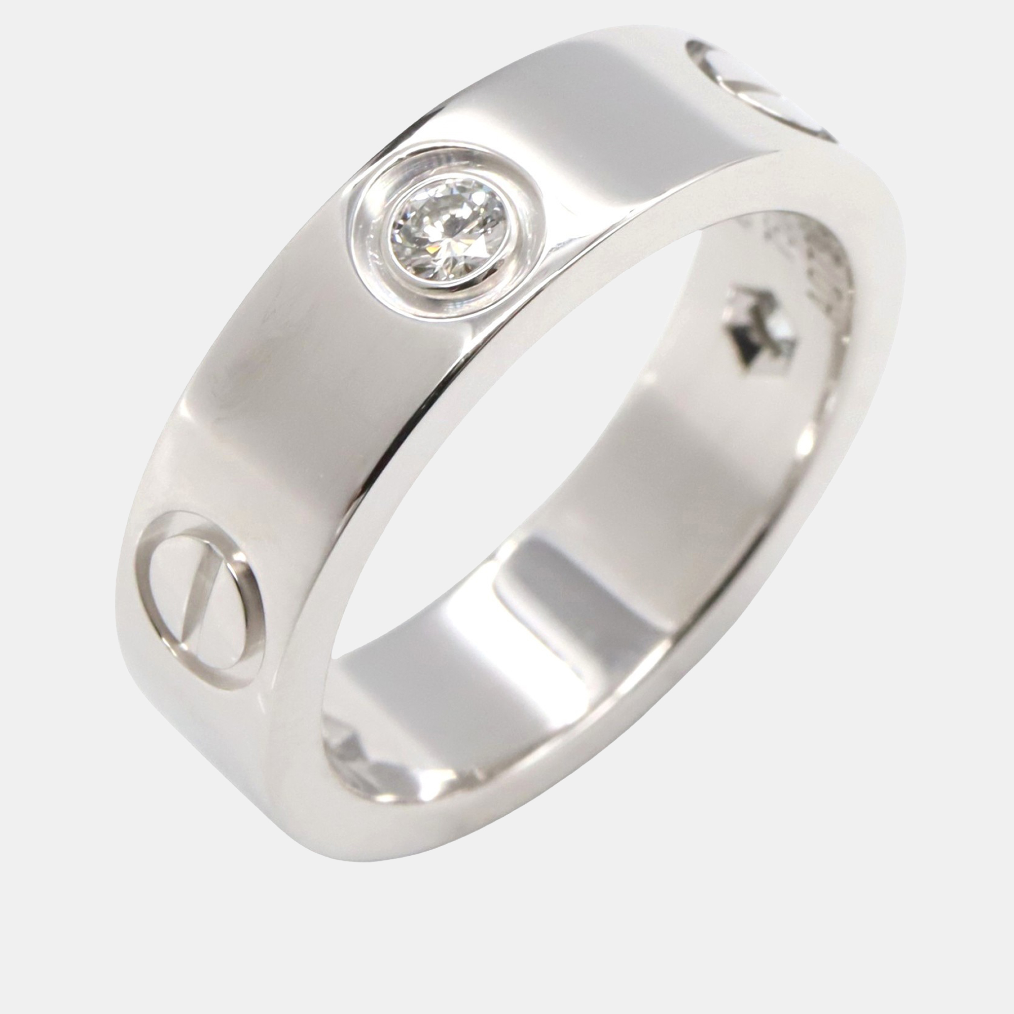 

Cartier Love 18K White Gold, Diamond Ring EU
