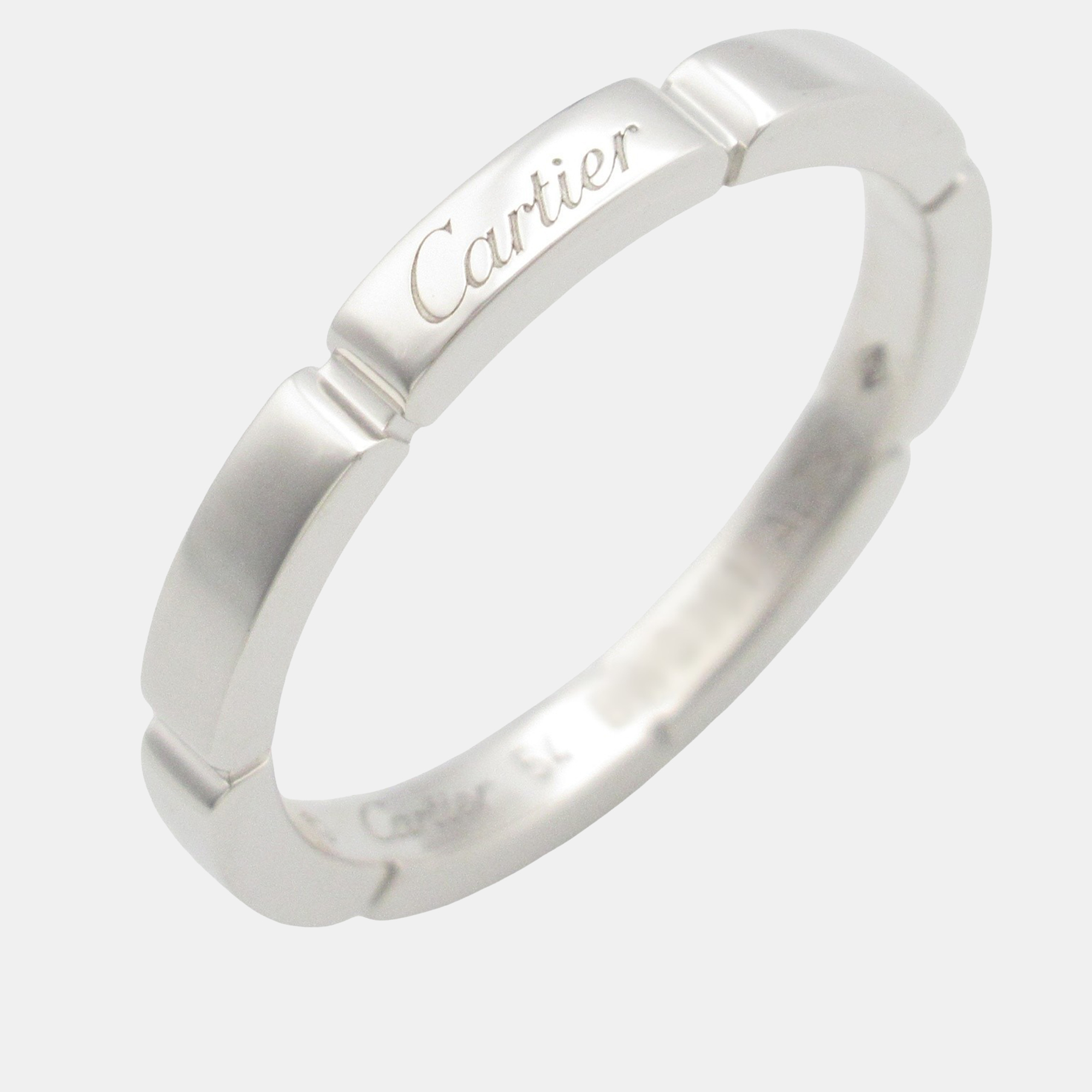 

Cartier Mallion Panthere 18K White Gold Ring EU