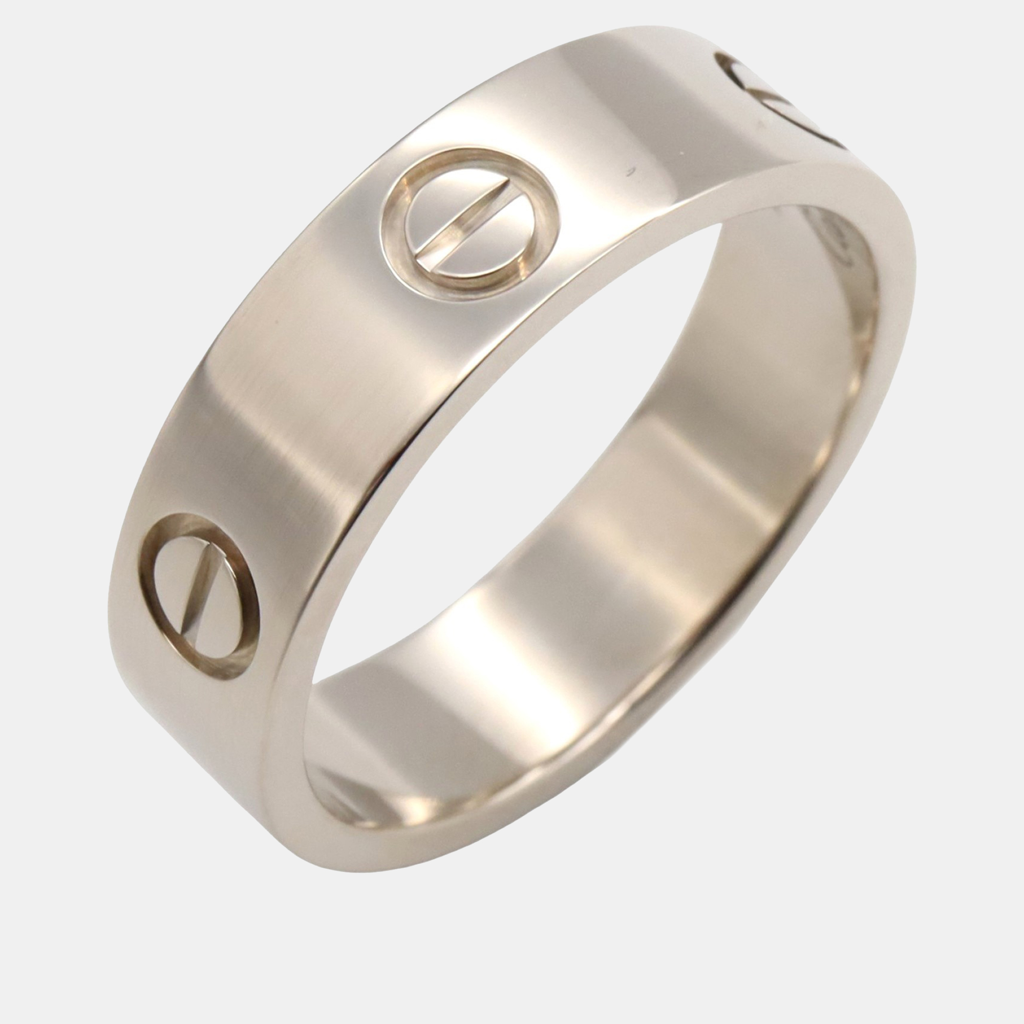 

Cartier Love 18K White Gold Band Ring EU