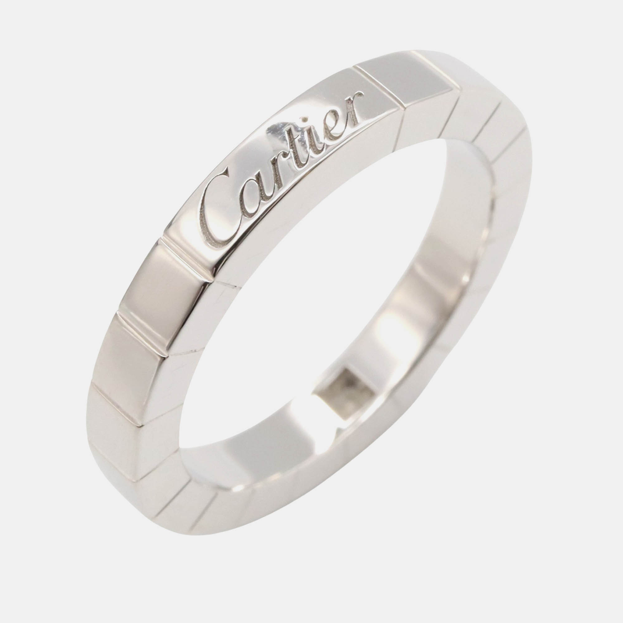 

Cartier Lanieres 18K White Gold Diamond Ring EU