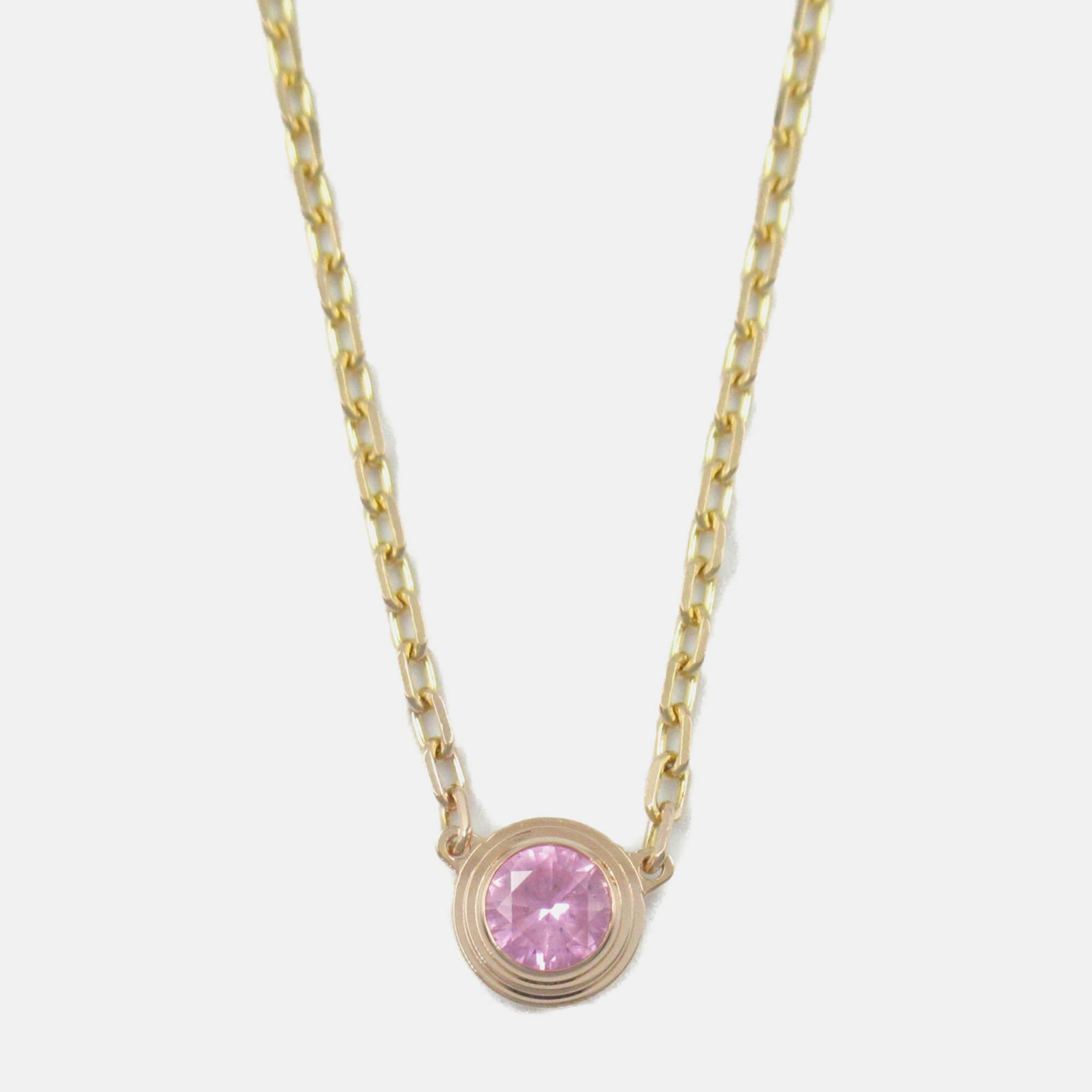 

Cartier D'amour Pink Sapphire 18K Rose Gold Necklace