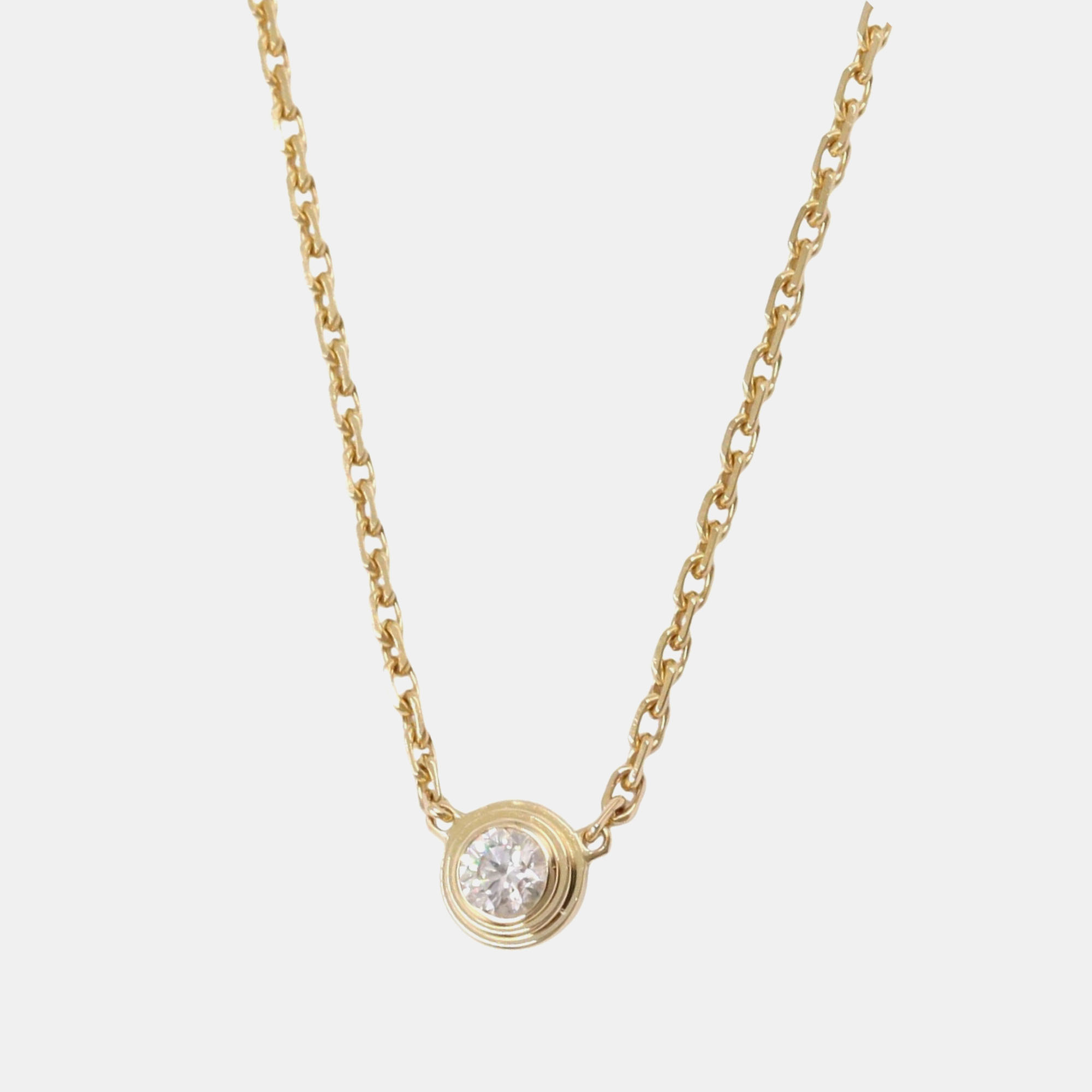 

Cartier D'Amour 18K Yellow Gold Diamond Necklace