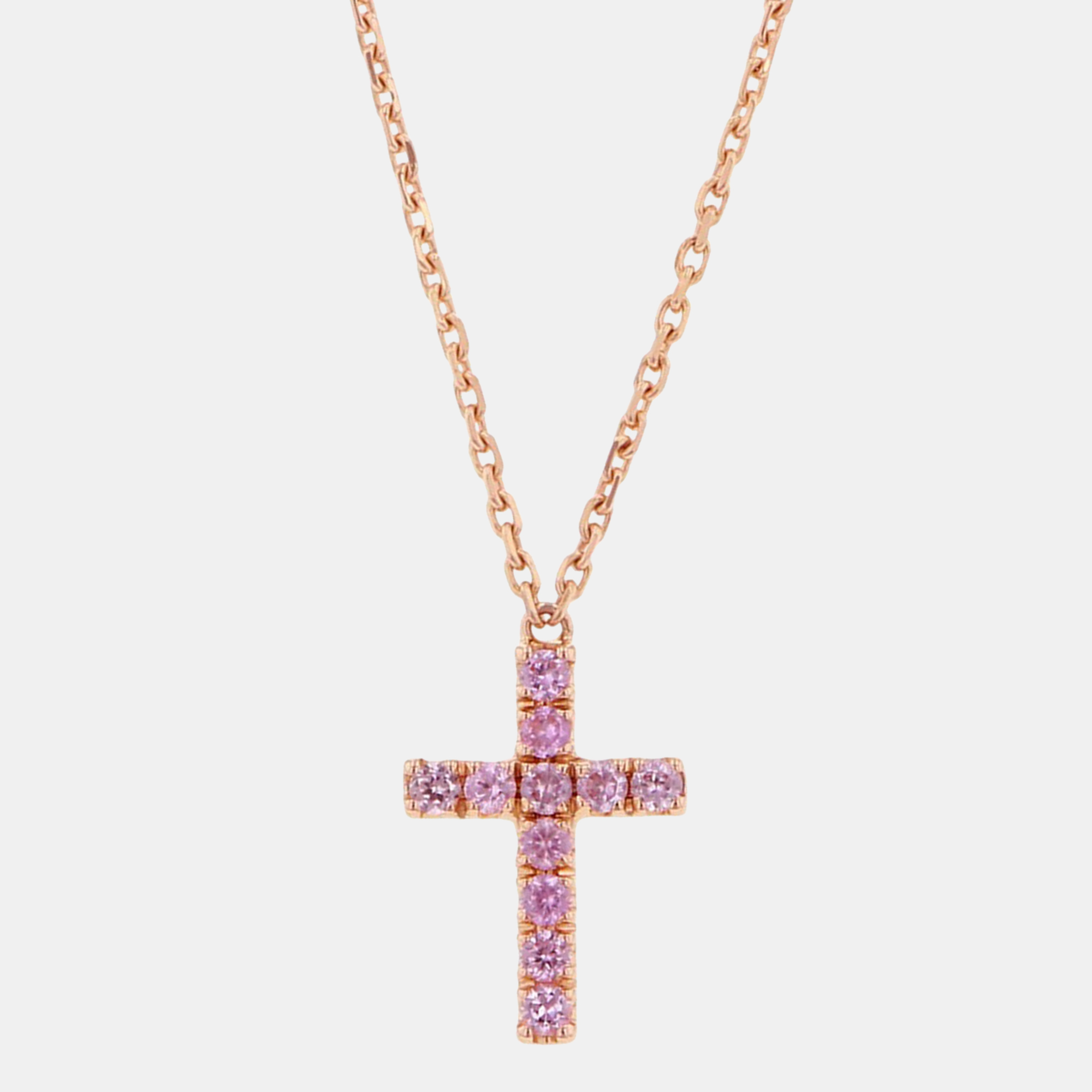 

Cartier Cross 18K Rose Gold Pendant Necklace