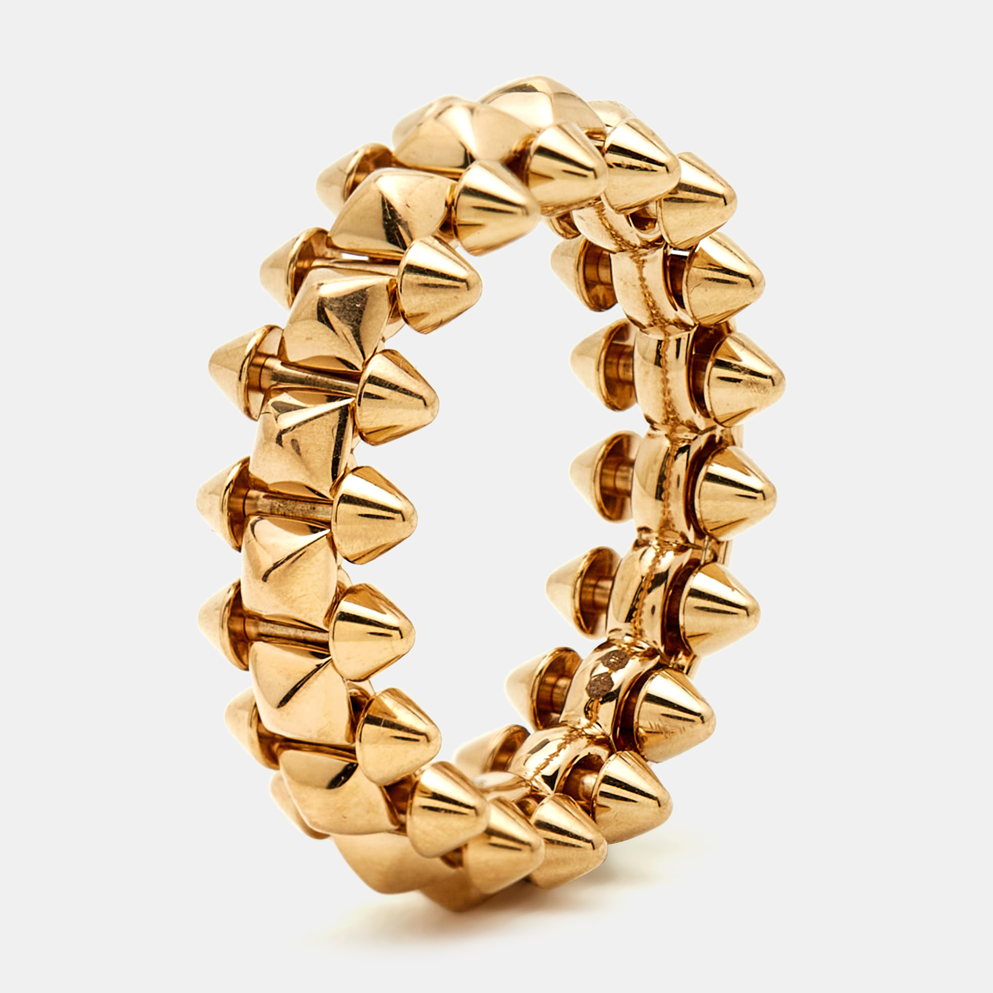 

Cartier Clash de Cartier 18k Rose Gold Medium Model Ring Size