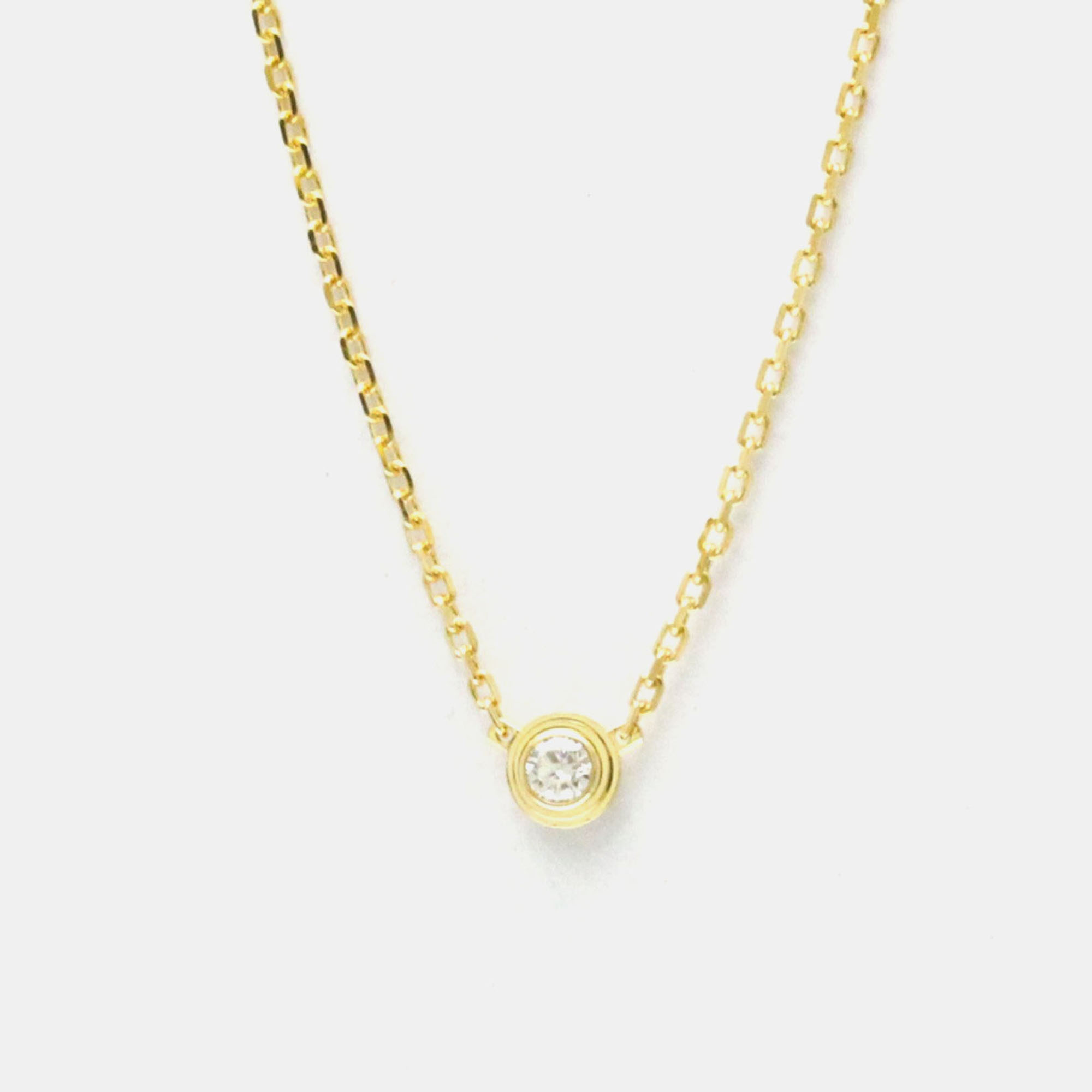 

Cartier D'amour  18K Yellow Gold Diamond Necklace