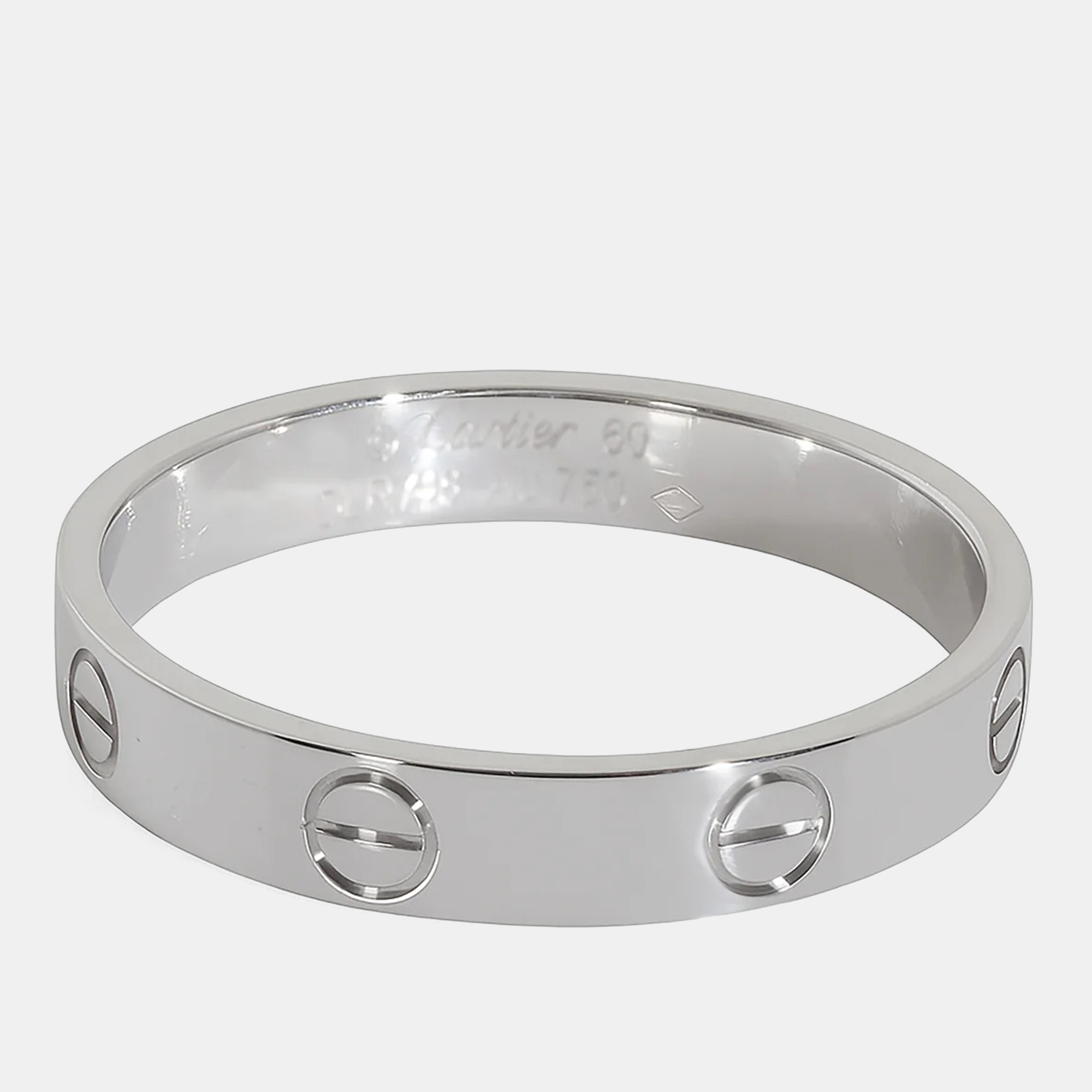 

Cartier Love 18K White Gold Ring EU