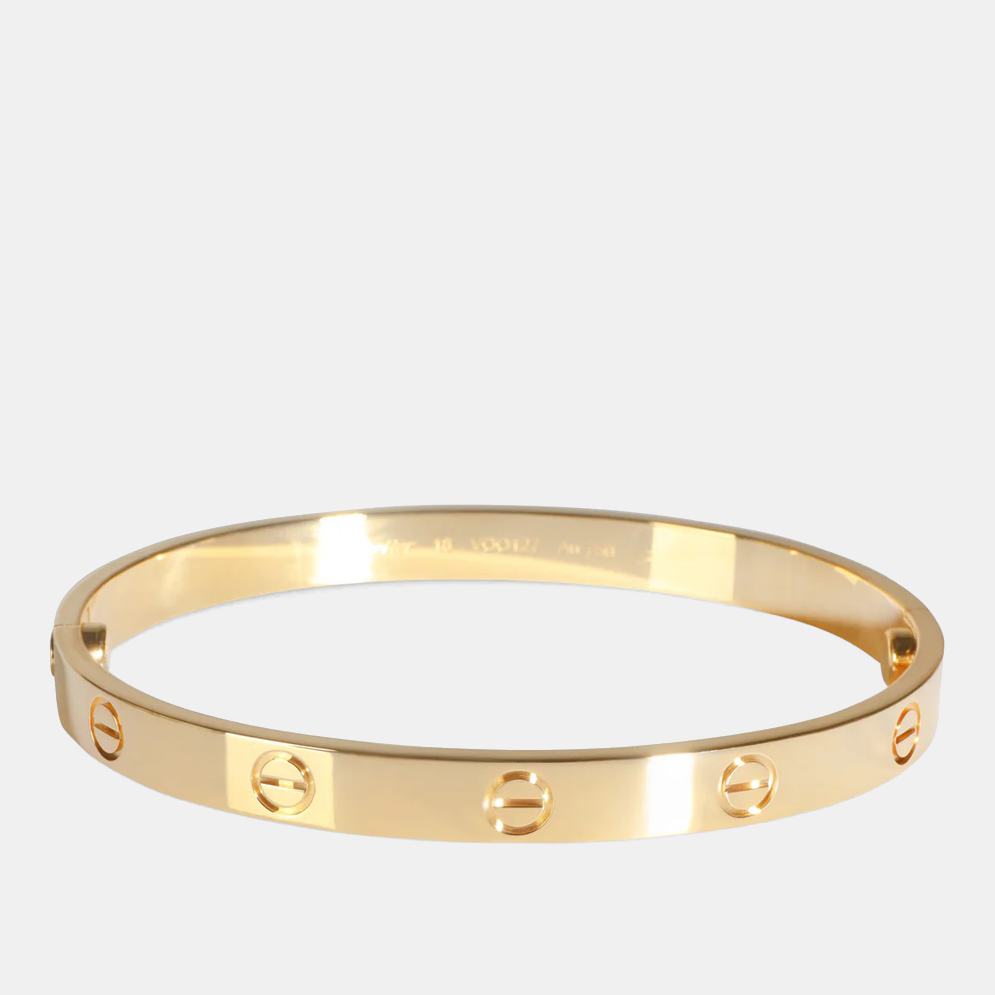 

Cartier Love 18K Yellow Gold Bracelet