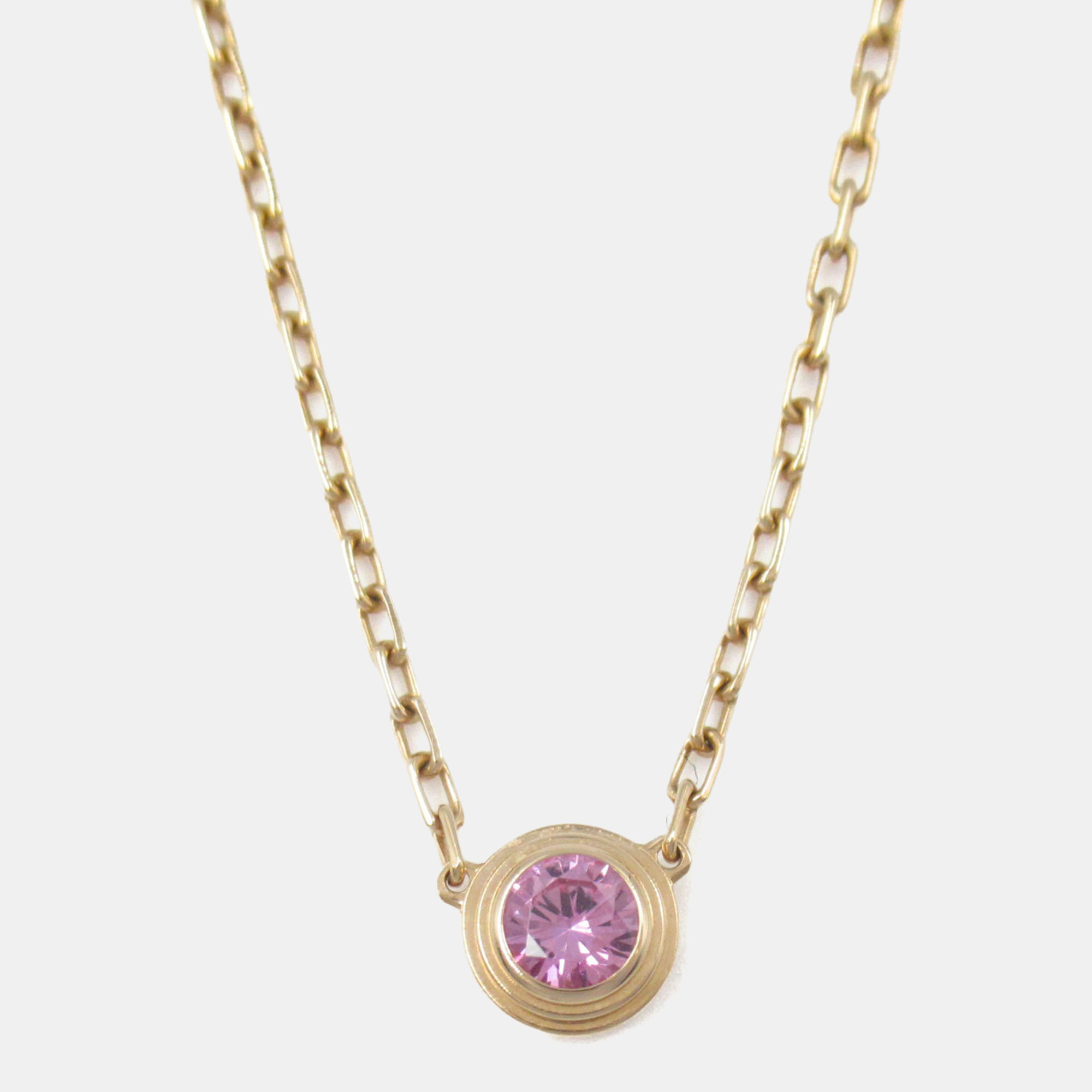

Cartier D'Amour 18K Rose Gold Sapphire Necklace