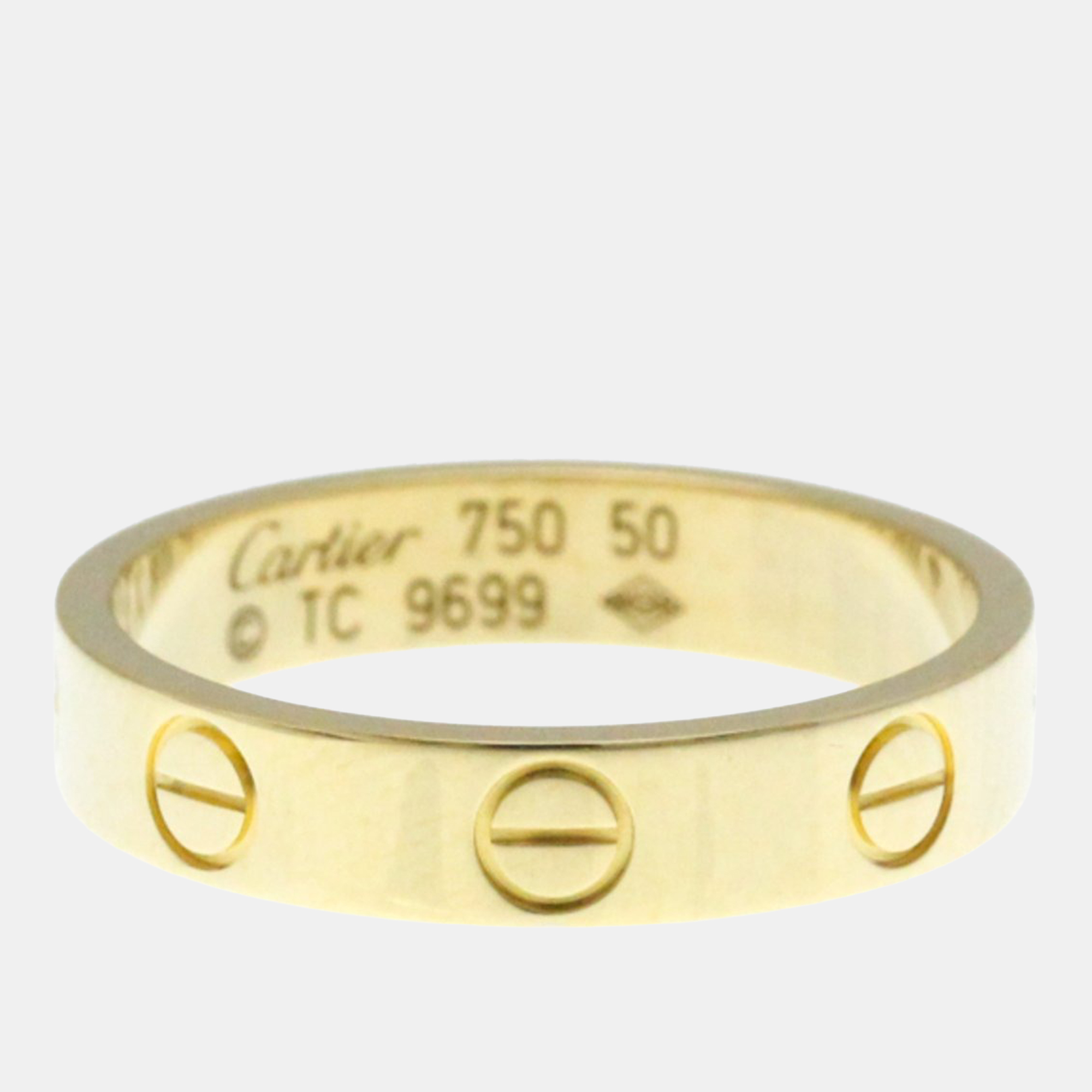 

Cartier Love 18K Yellow Gold Band Ring EU