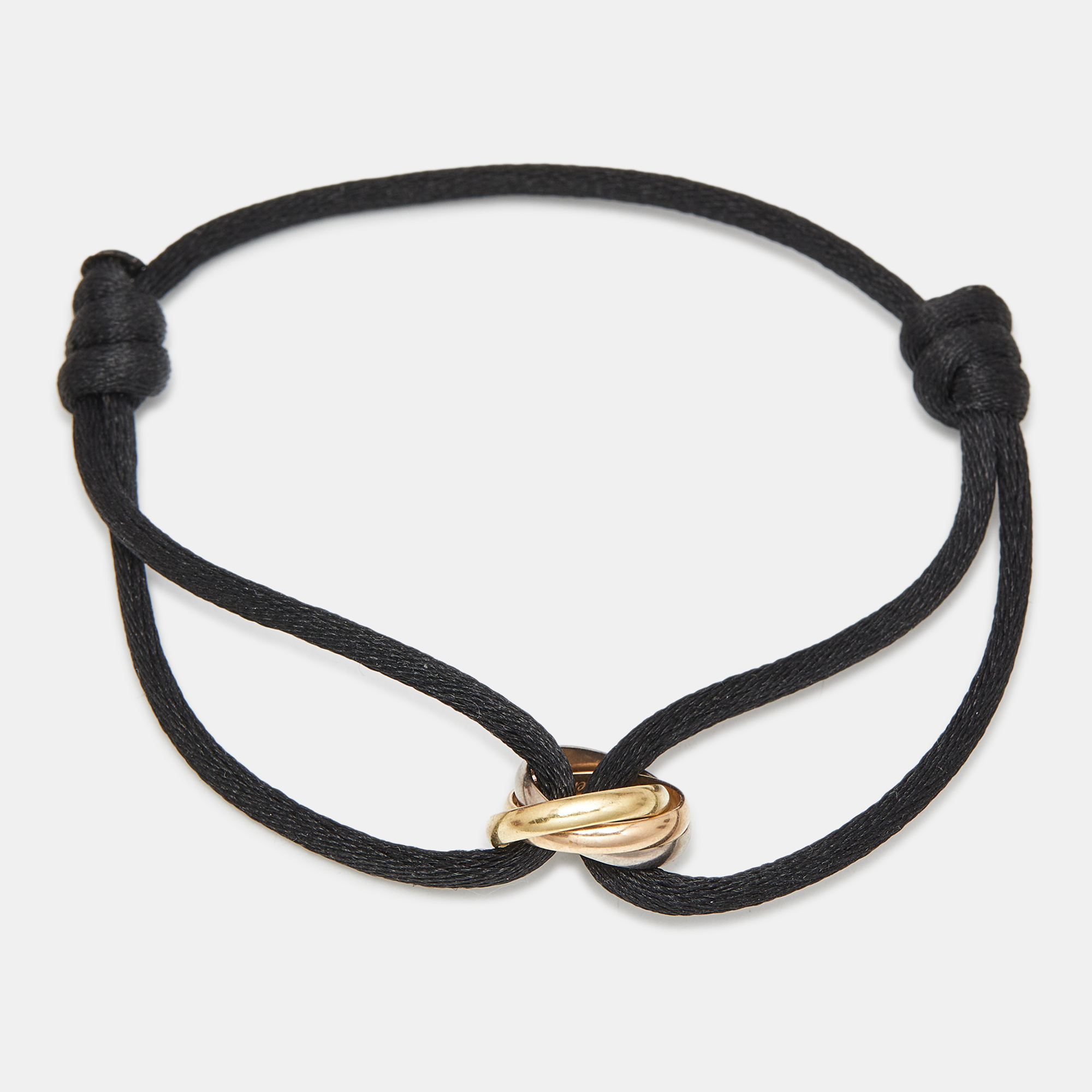 

Cartier Trinity 18k Three Tone Gold Cord Bracelet