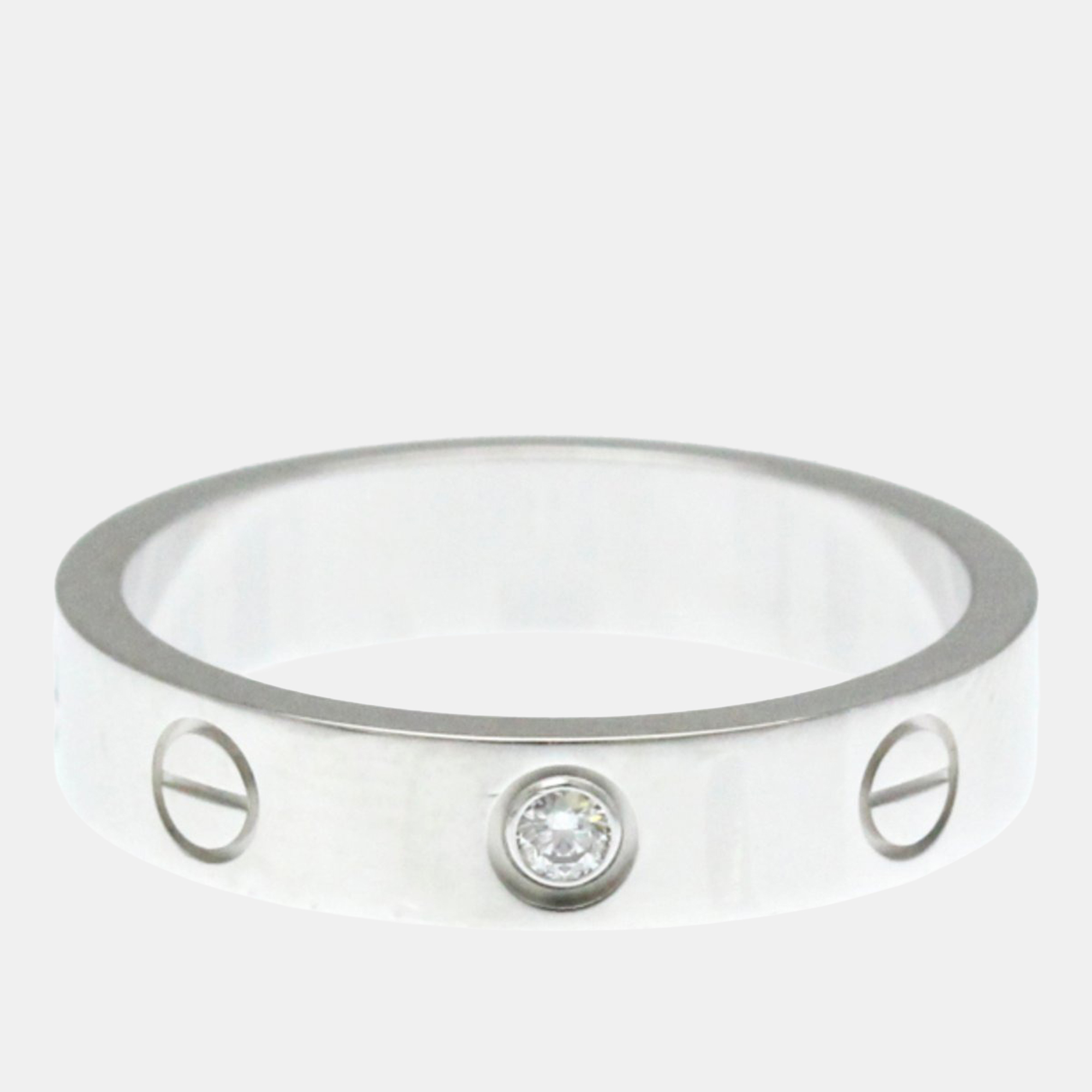 

Cartier Love 18K White Gold, Diamond Ring EU
