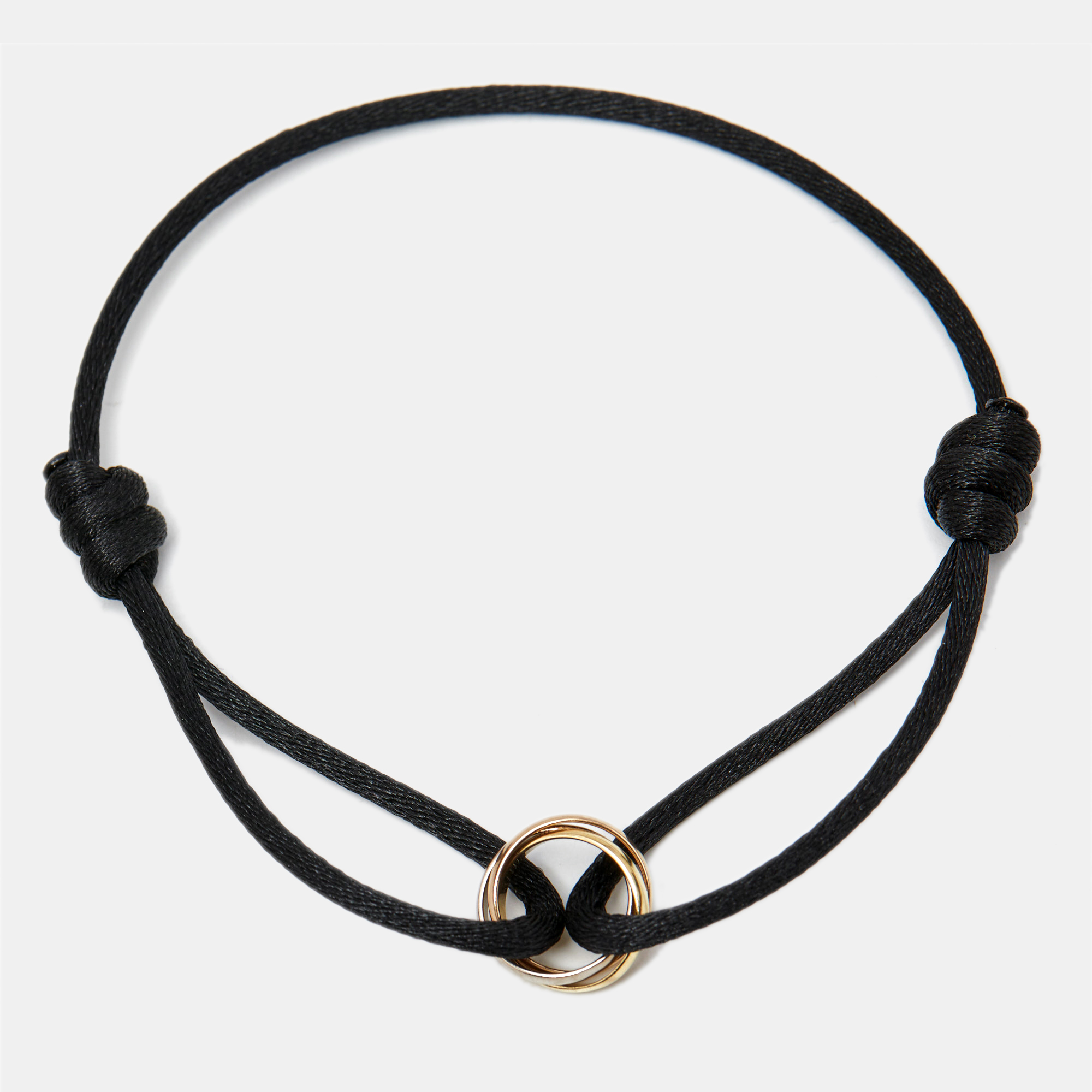 

Cartier Trinity 18k Three Tone Gold Cord Bracelet