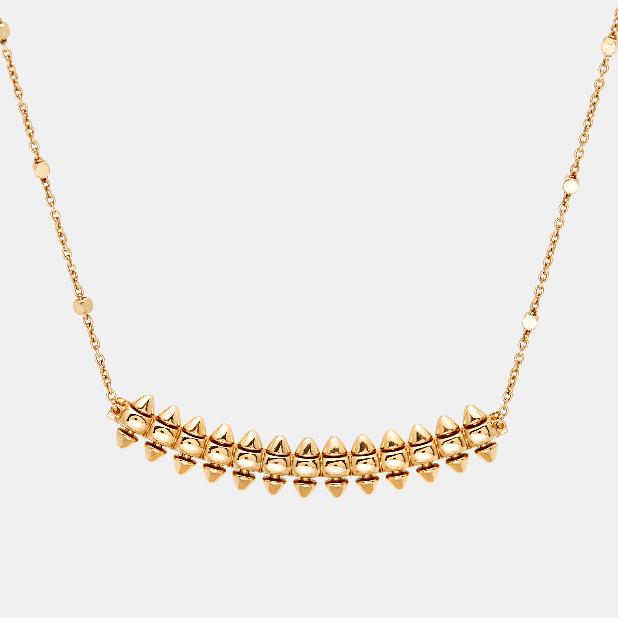 

Cartier Clash De Cartier 18k Rose Gold Small Model Necklace