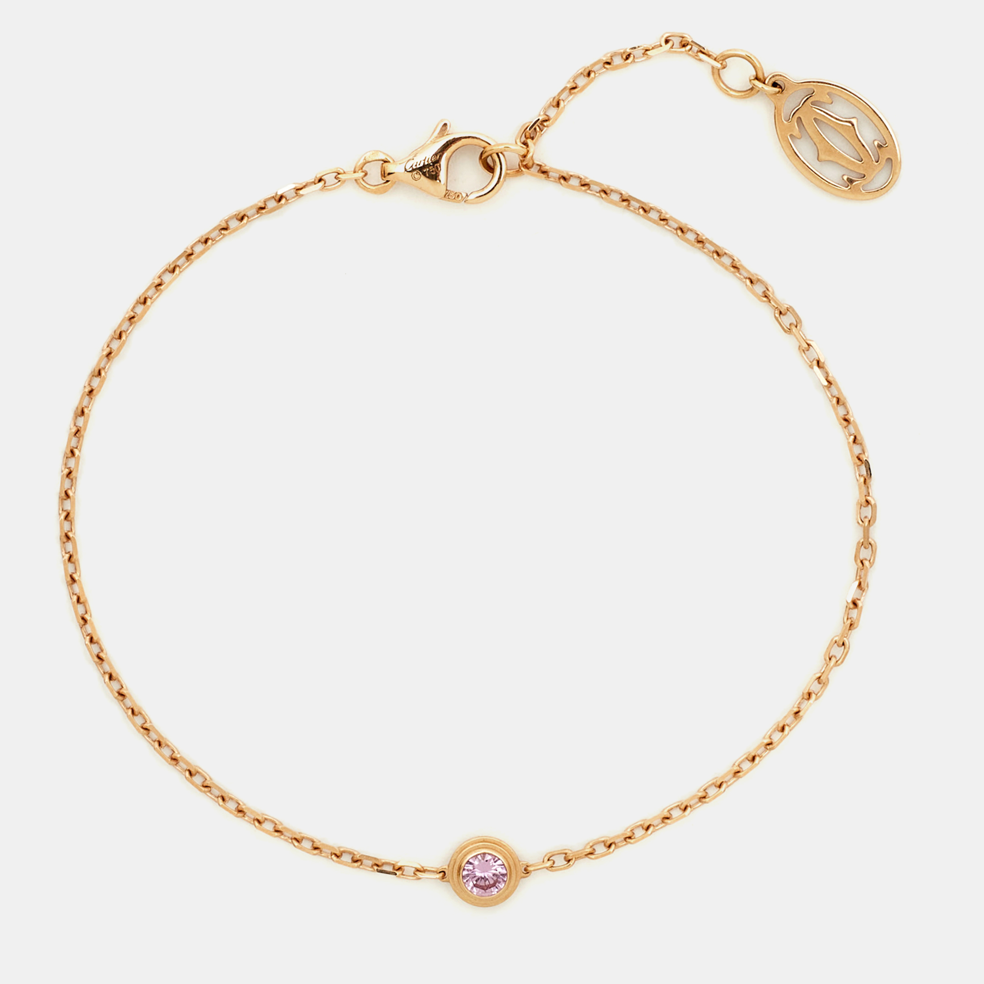 

Cartier d'Amour Pink Sapphire 18k Rose Gold Bracelet