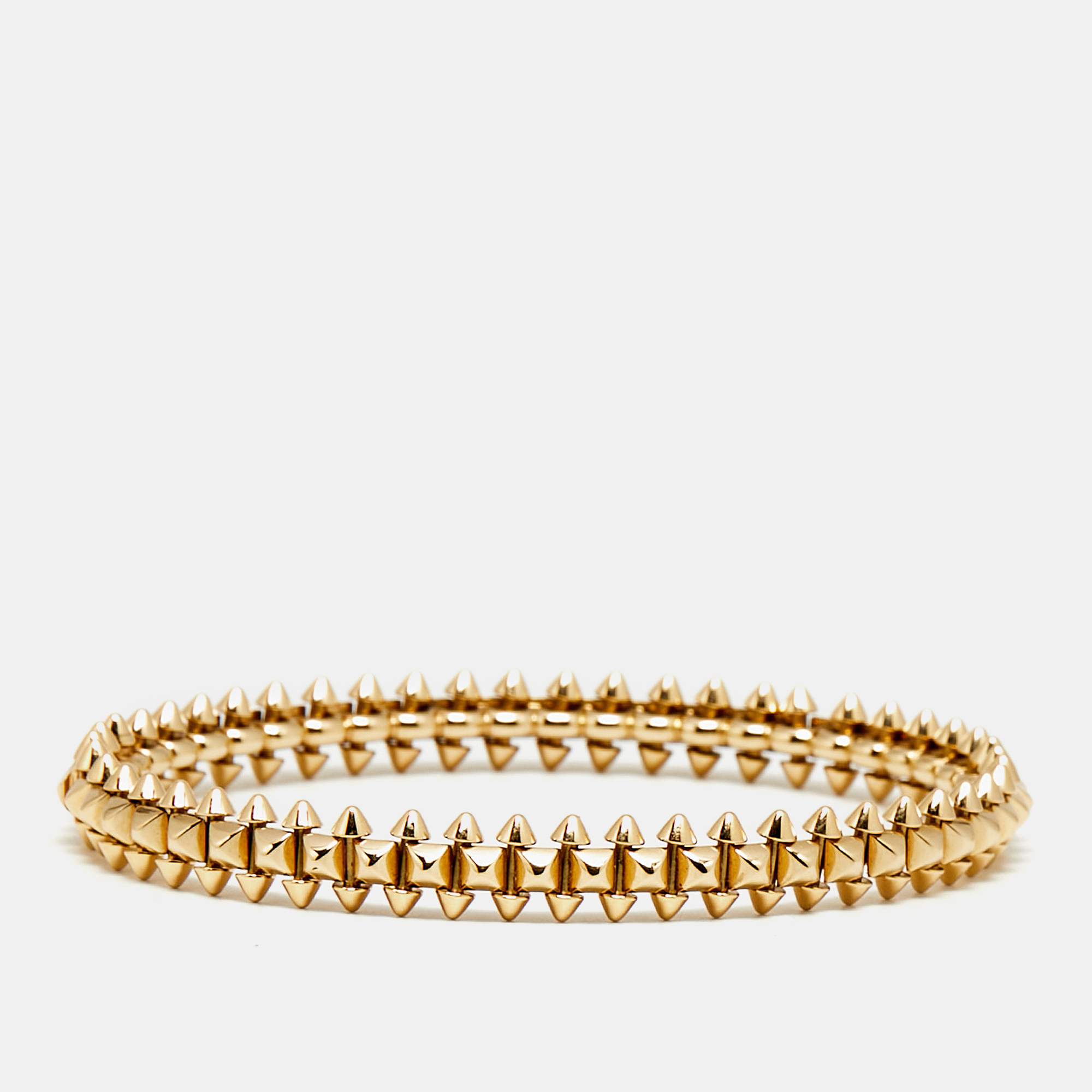 

Cartier Clash De Cartier 18K Yellow Gold Medium Model Bracelet 18