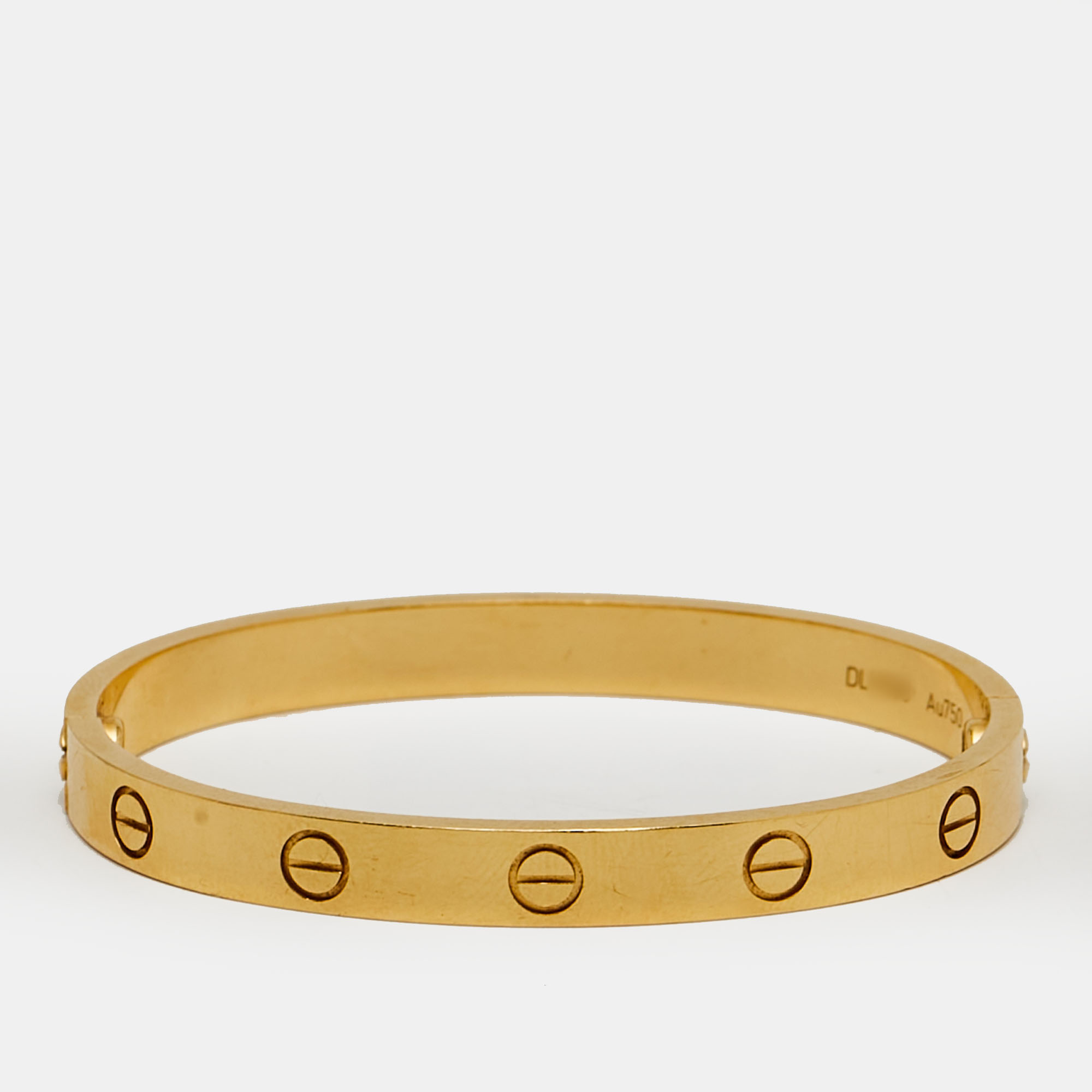 

Cartier Love 18k Yellow Gold Bracelet 16