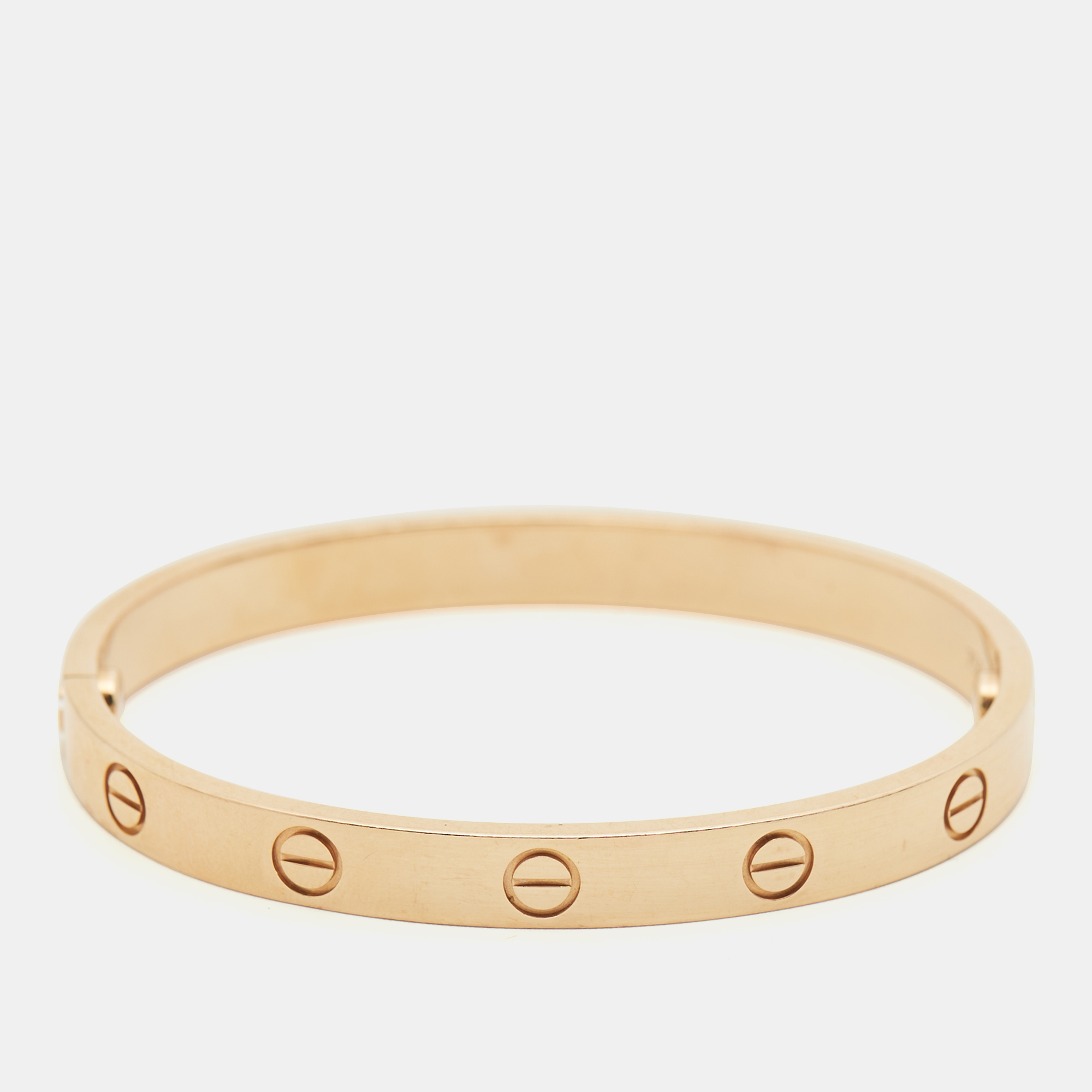 

Cartier Love 18k Rose Gold Classic Model Bracelet 16
