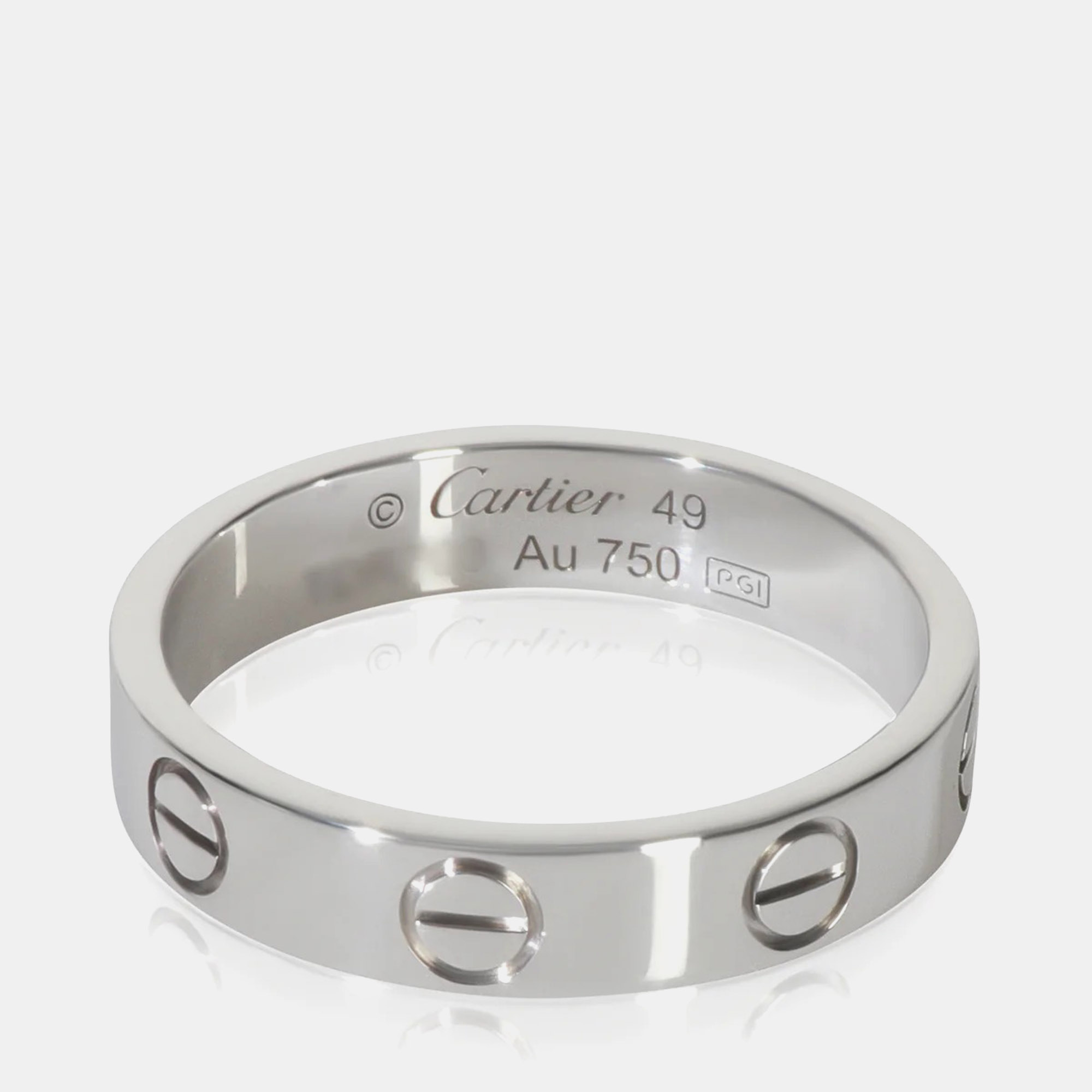 

Cartier Love 18K White Gold Ring EU