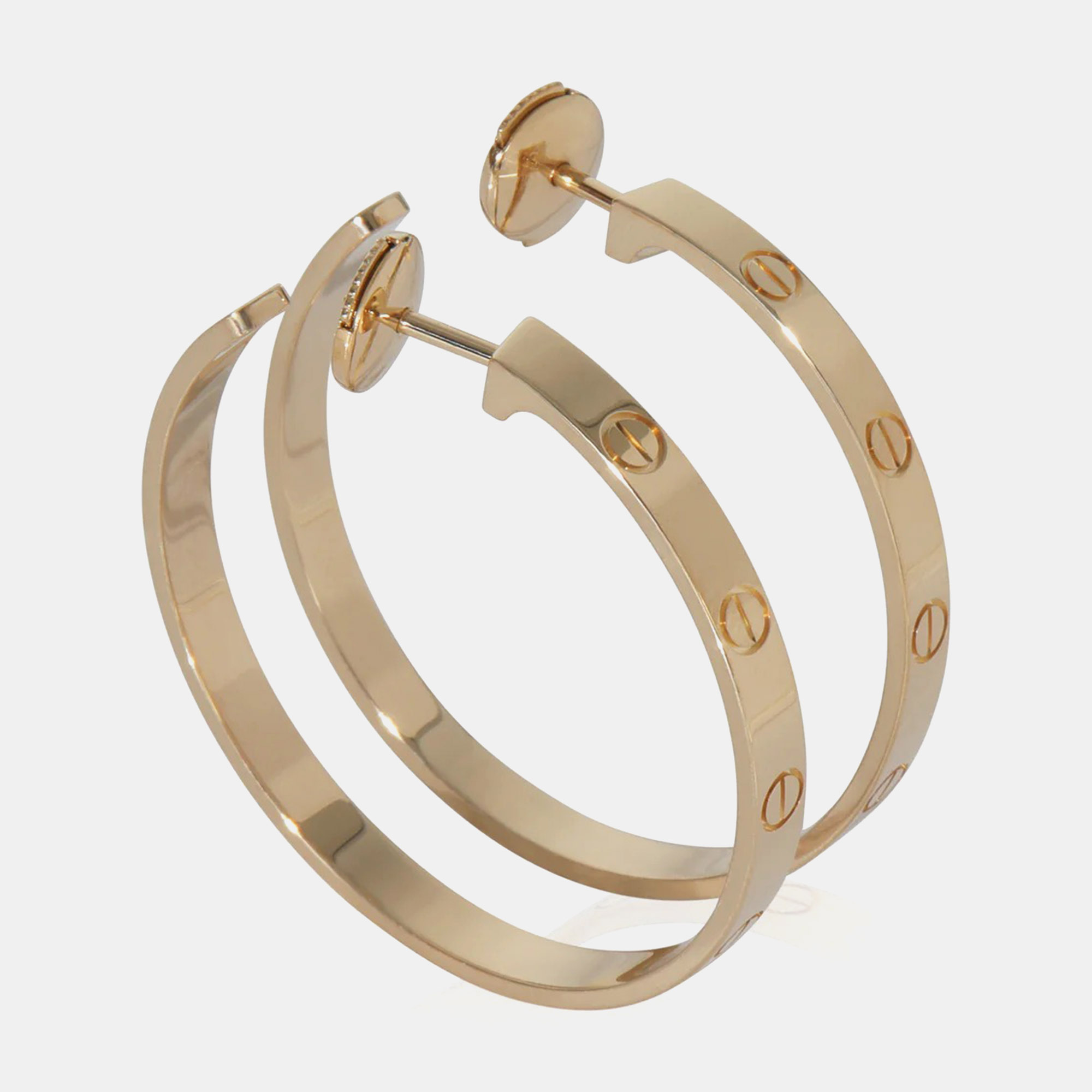 

Cartier Love Large 18K Yellow Gold Hoop Earring