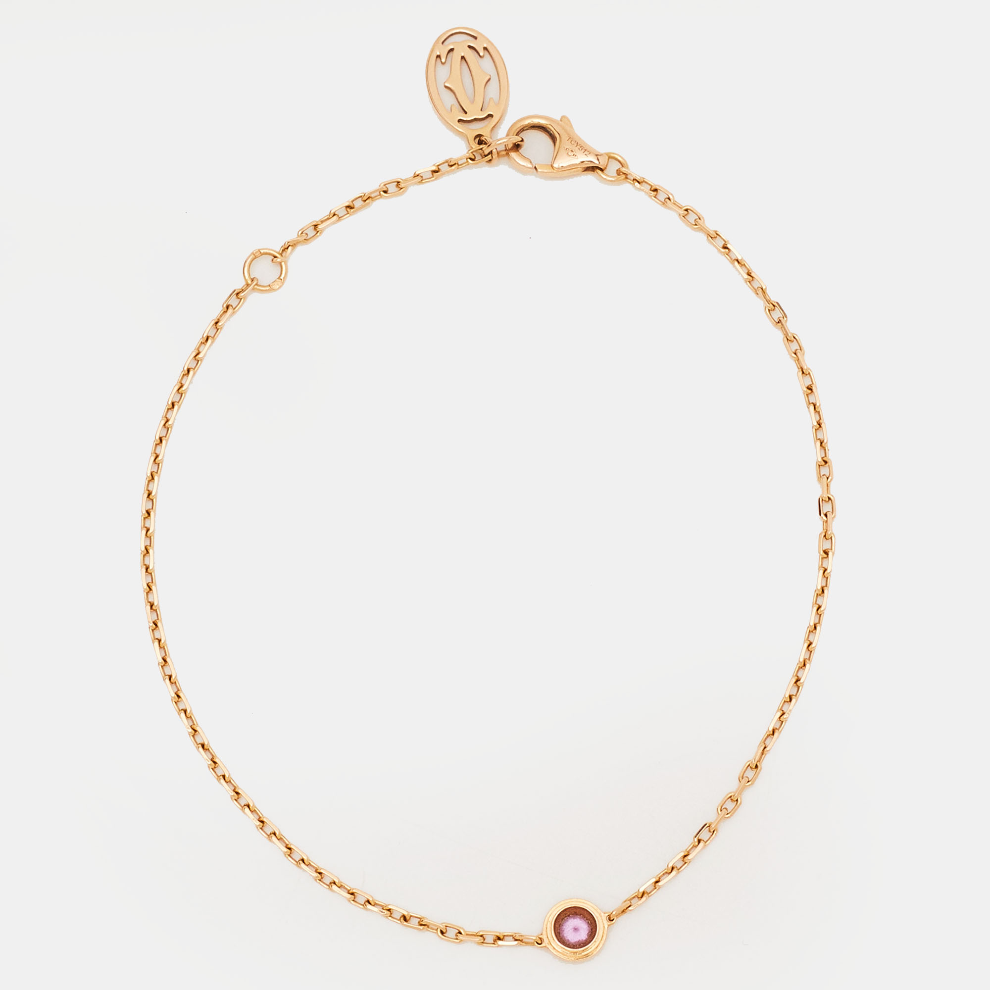 

Cartier d'Amour Pink Sapphire 18k Rose Gold Bracelet