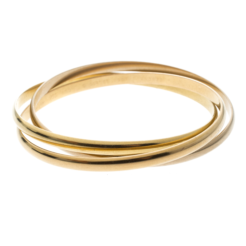 cartier 3 gold trinity bracelet price