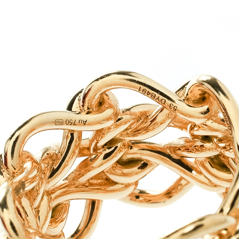 cartier maillon infini ring