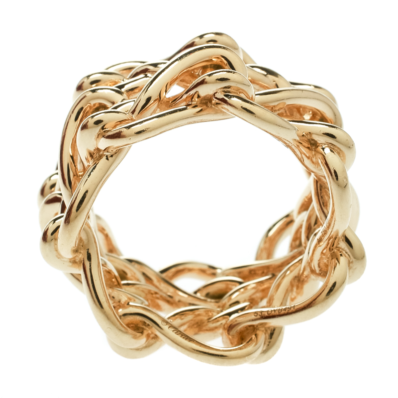 cartier maillon infini ring