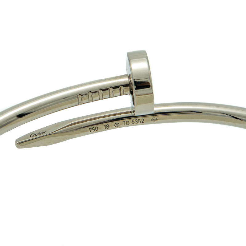 

Cartier Juste Un Clou White Gold Bracelet Size