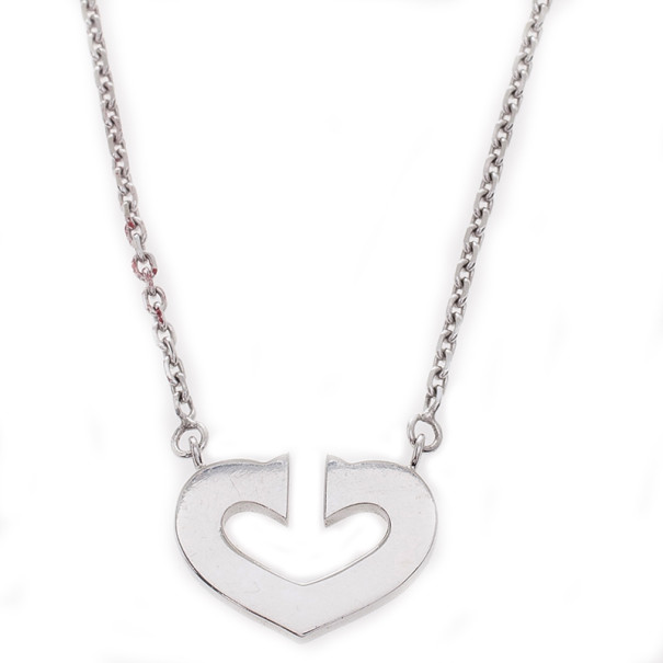 Pre Owned Cartier Heart of Cartier 18KT Pendant Chain