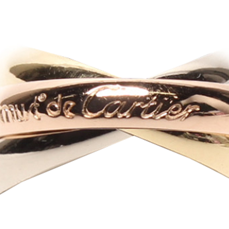 

Cartier Trinity de Cartier 18K 3-Tone Gold Ring Size