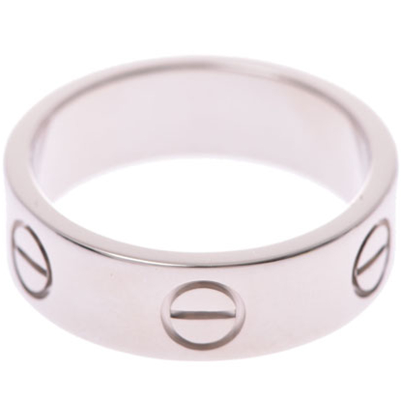 

Cartier Love White Gold Ring Size
