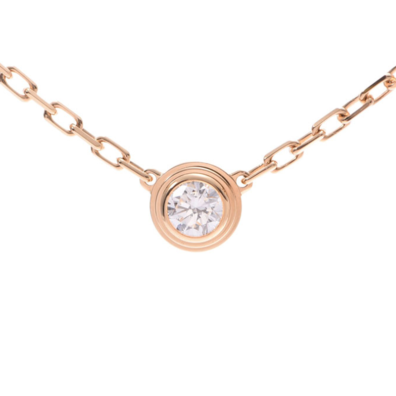 Cartier Diamants Légers Diamond 18k Yellow Gold Pendant Necklace