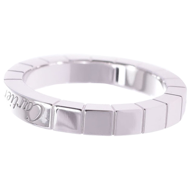 

Cartier Lanieres 18K White Gold Ring Size