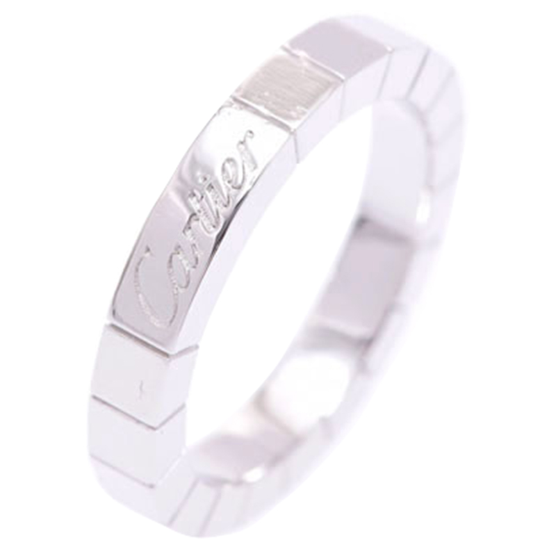 

Cartier Lanieres White Gold Ring Size, Silver