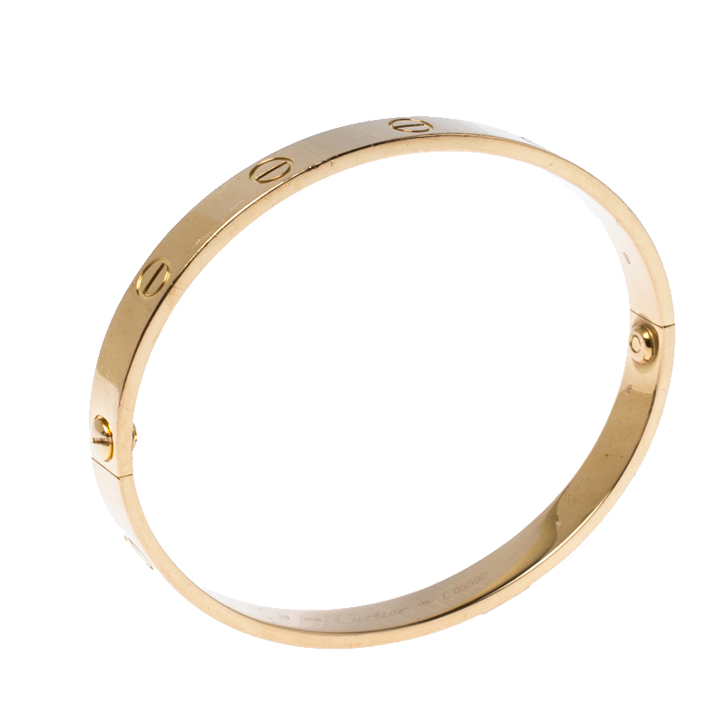 

Cartier Love 18k Yellow Gold Bracelet 18