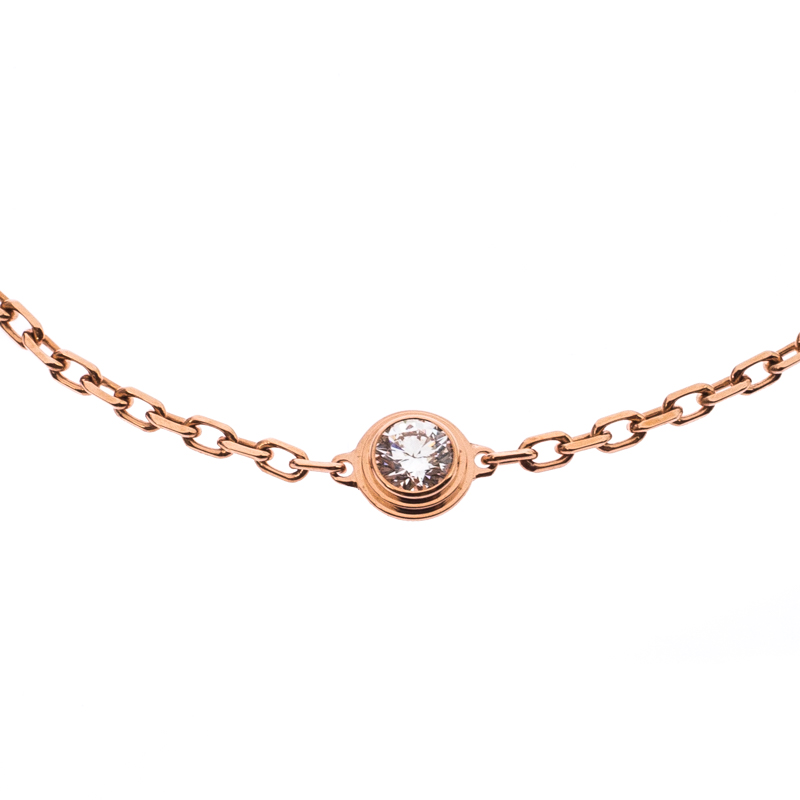 

Cartier Diamants Legers de Cartier Diamond 18k Rose Gold Bracelet