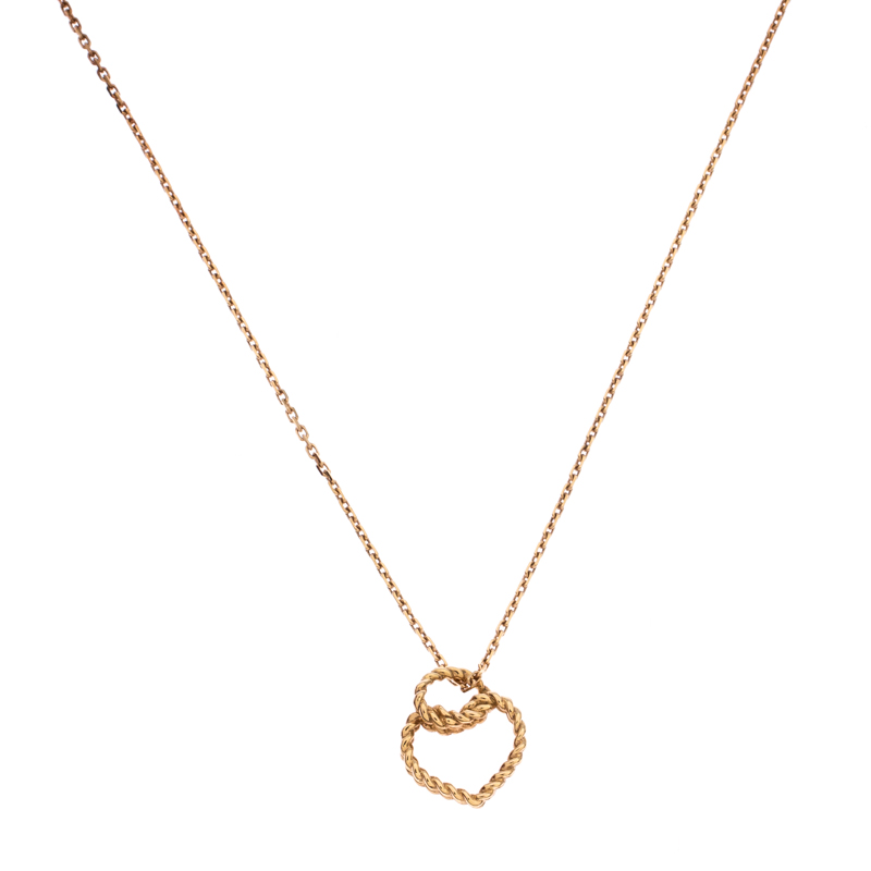 cartier necklace heart price