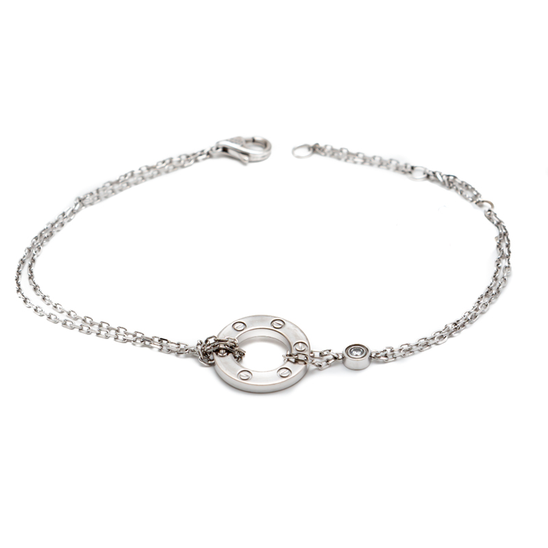 

Cartier Love White Gold Diamond Bracelet