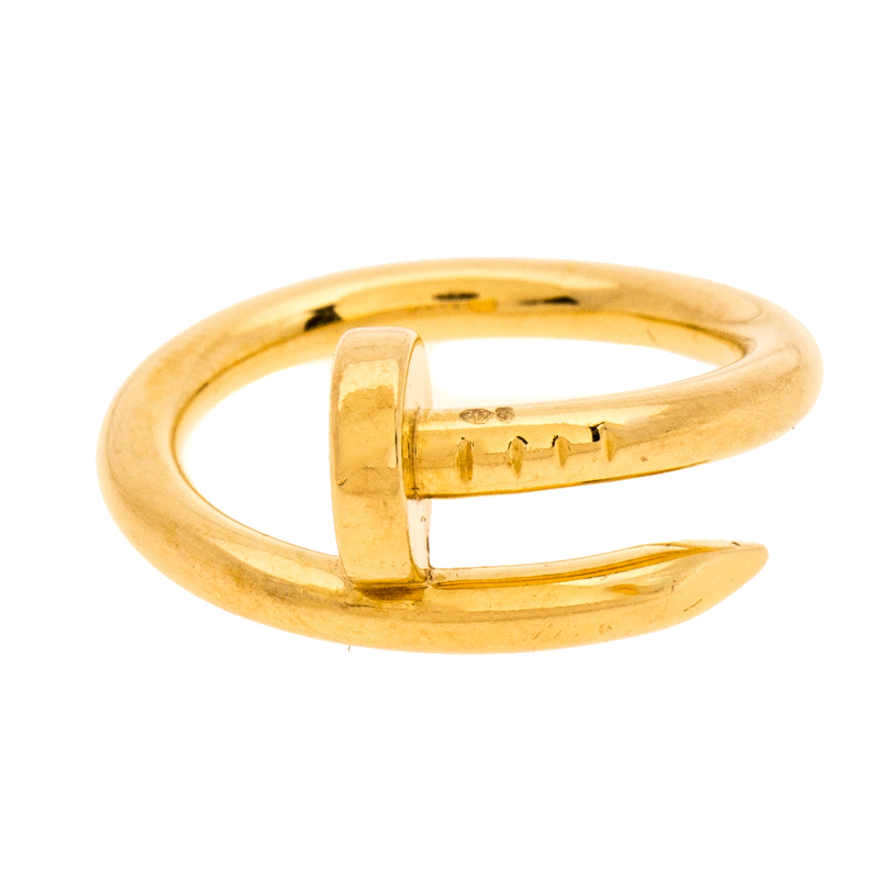 

Cartier Juste Un Clou 18k Yellow Gold Ring Size
