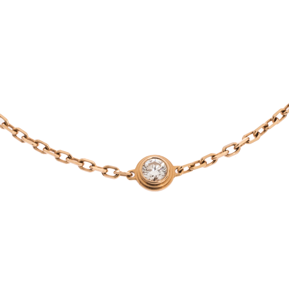 

Cartier Diamants Legers de Cartier Diamond 18K Rose Gold Bracelet