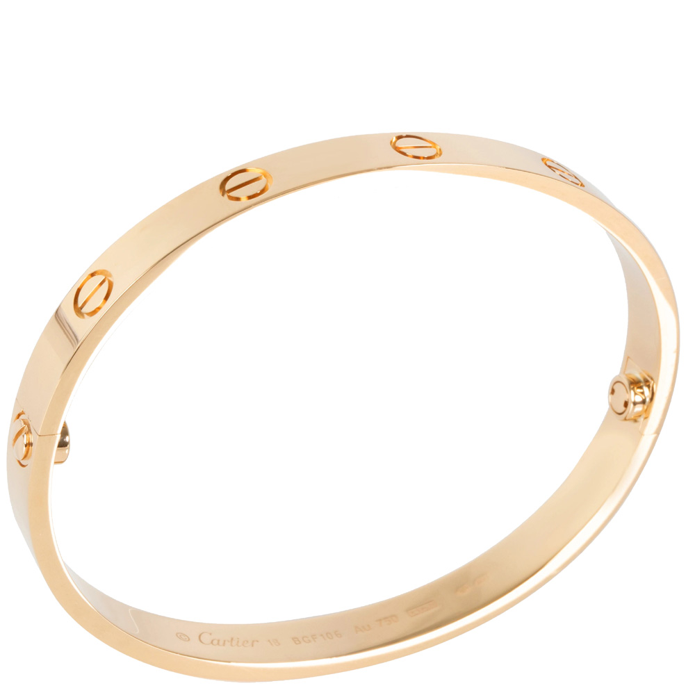 

Cartier Love 18K Yellow Gold Bracelet