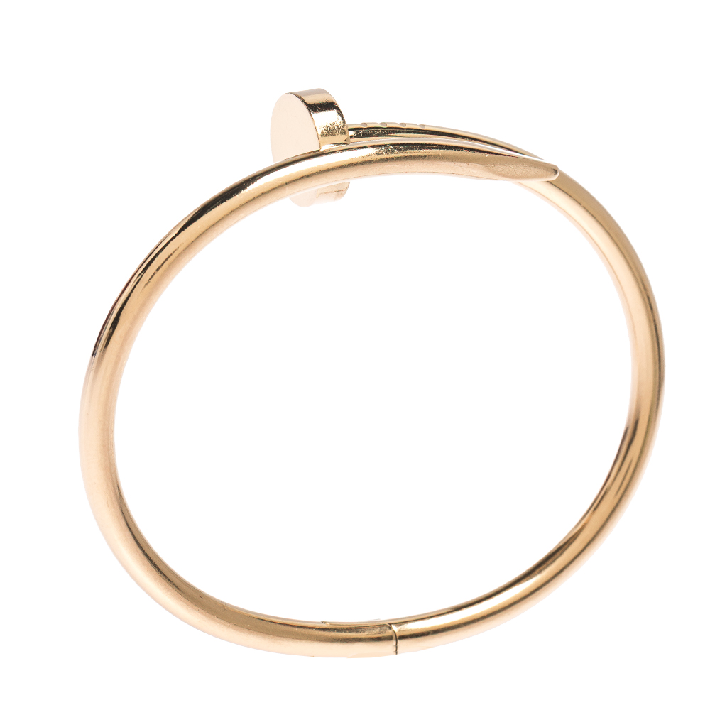 

Cartier Juste Un Clou 18K Rose Gold Bracelet 16