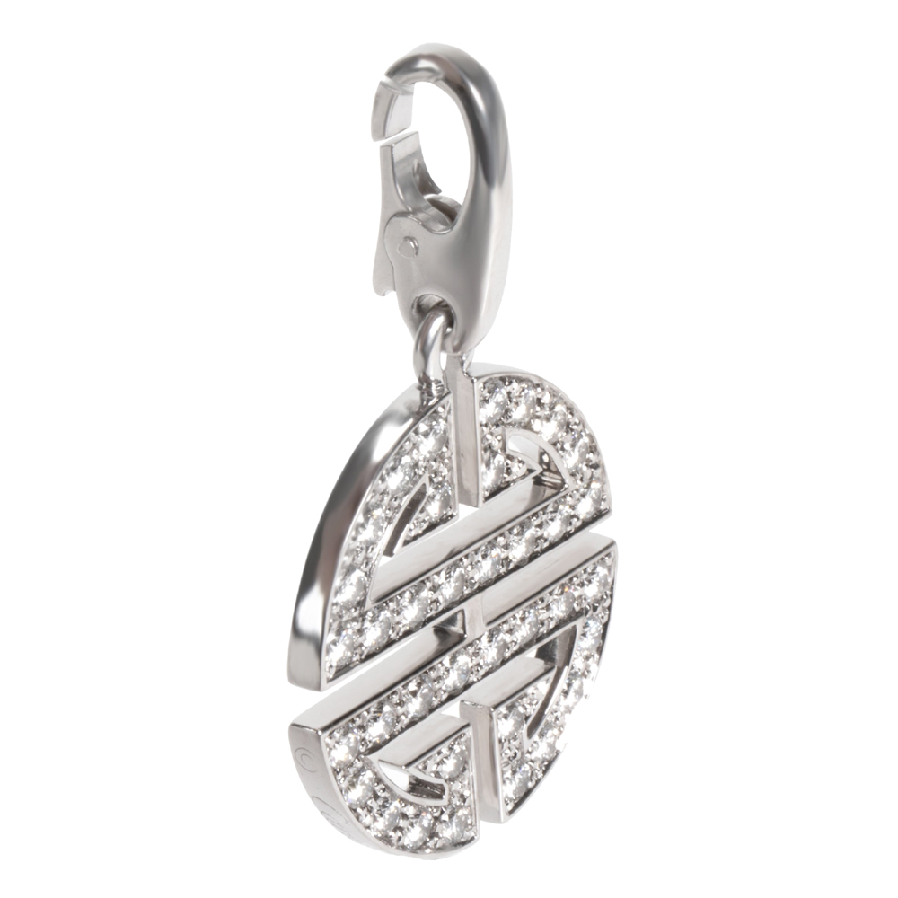 

Cartier Longevity 0.70 CTW Diamond 18K White Gold Charm Pendant