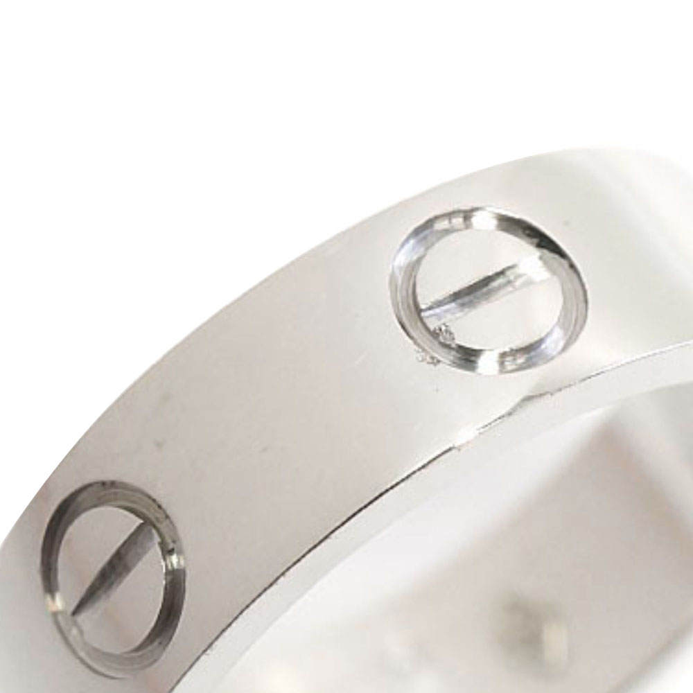 

Cartier Love 18K White Gold Ring Size