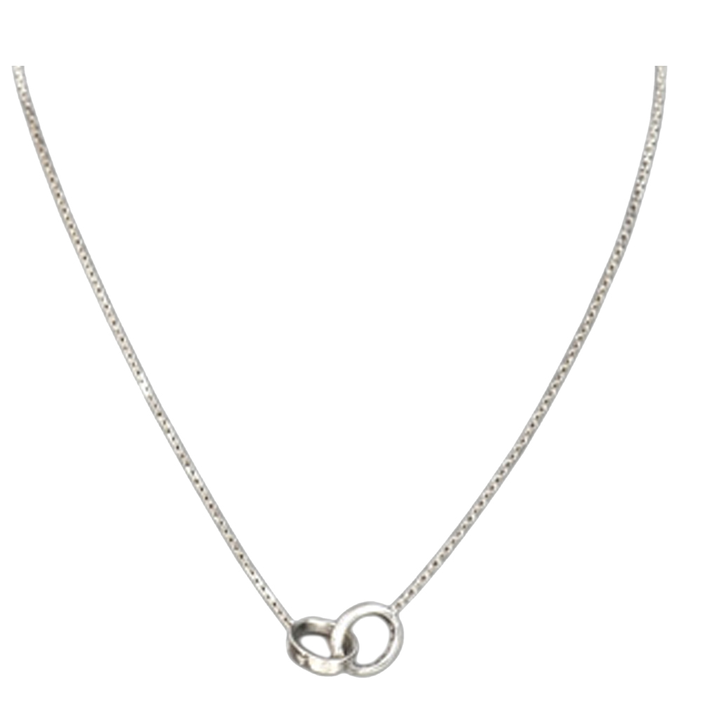 

Cartier Love Diamond 18K White Gold Necklace
